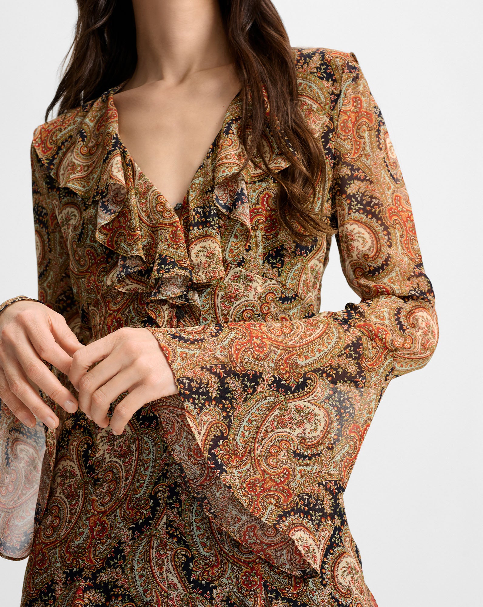 Adrienne Silk Mini Dress - Image 6