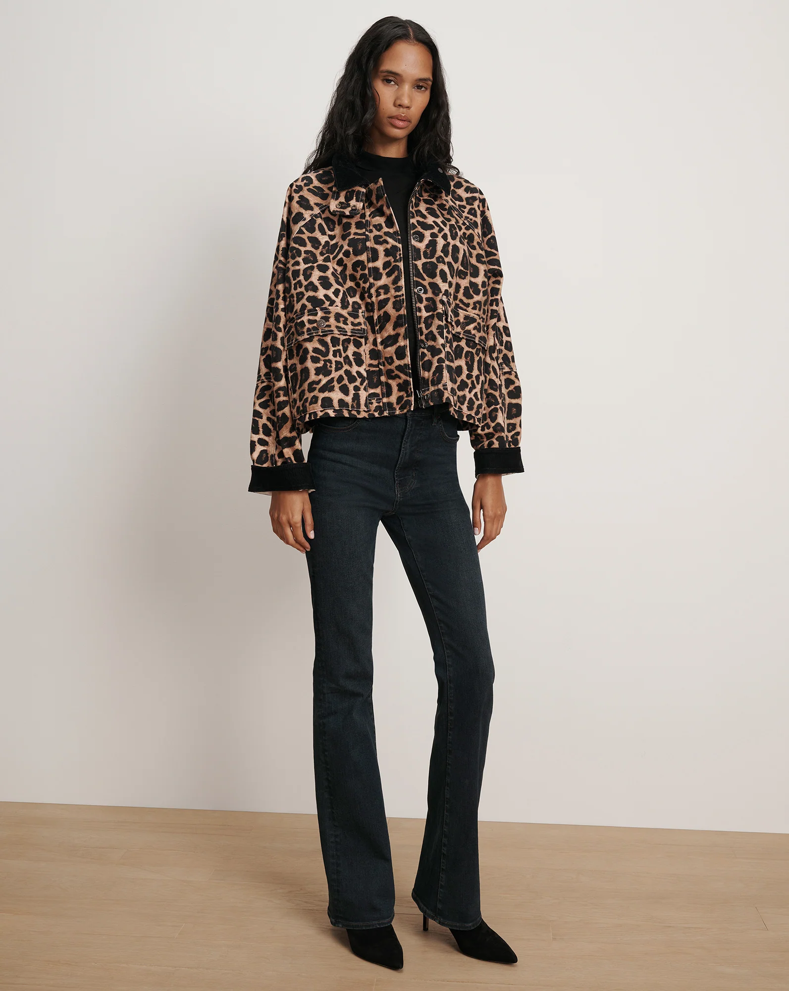 Arlo Leopard Chore Jacket - Image 2