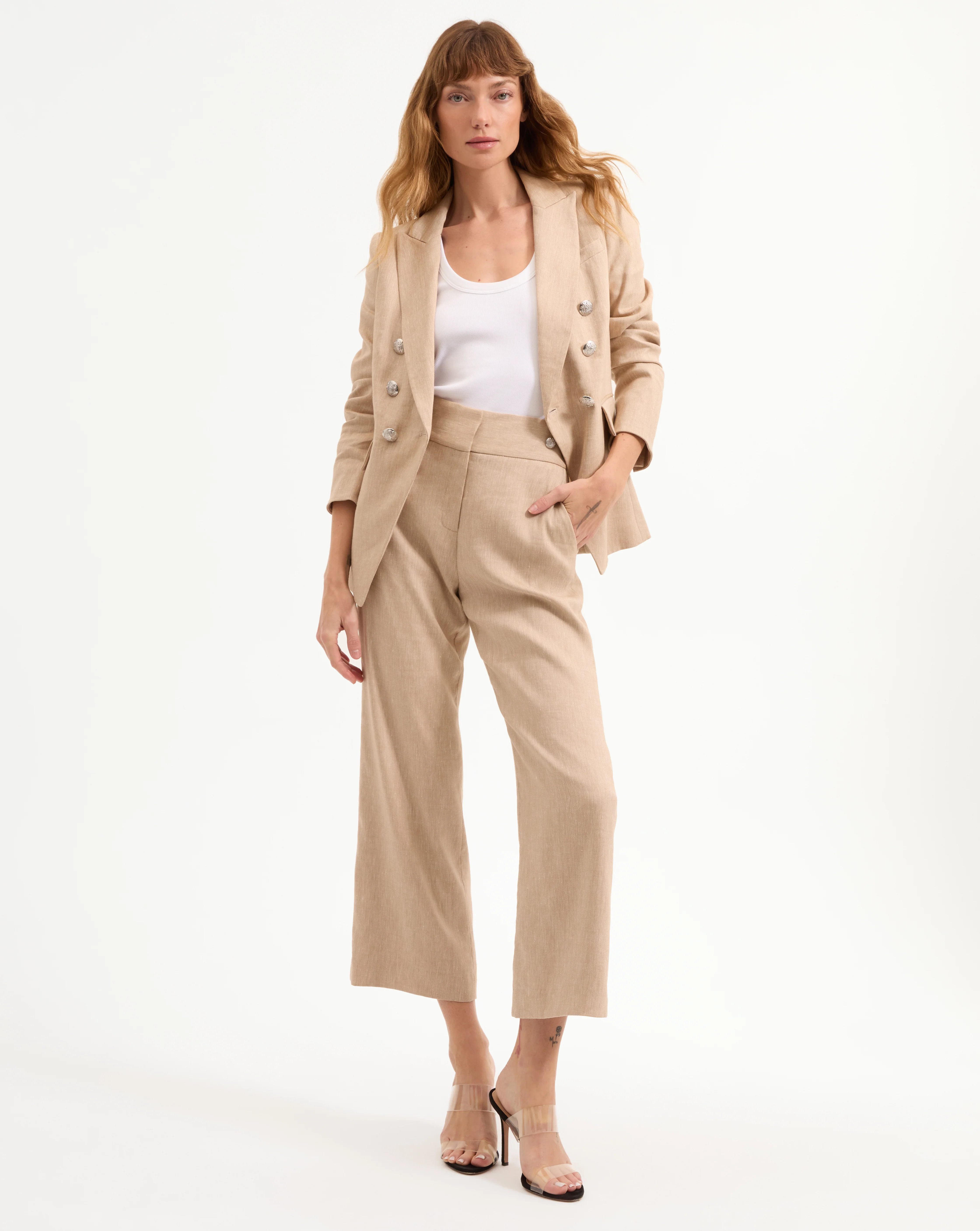 Aubrie Cropped Wide-Leg Pant - Image 6