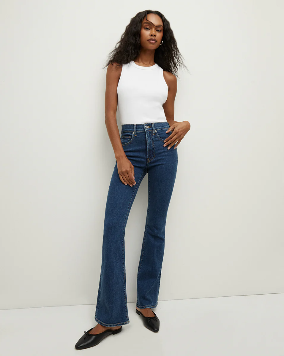 Beverly Loafer Length Skinny-Flare Jean - Image 3