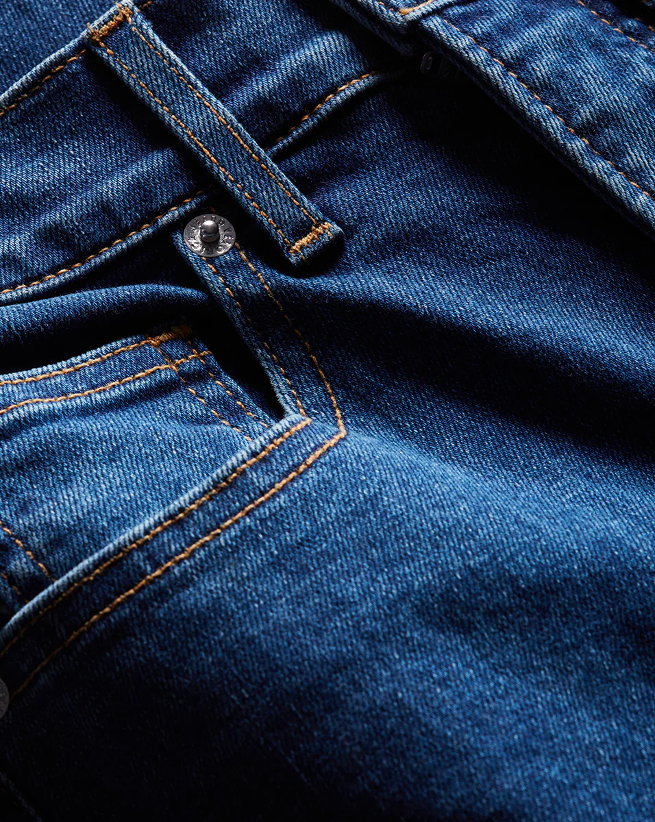 Beverly Loafer Length Skinny-Flare Jean - Image 4