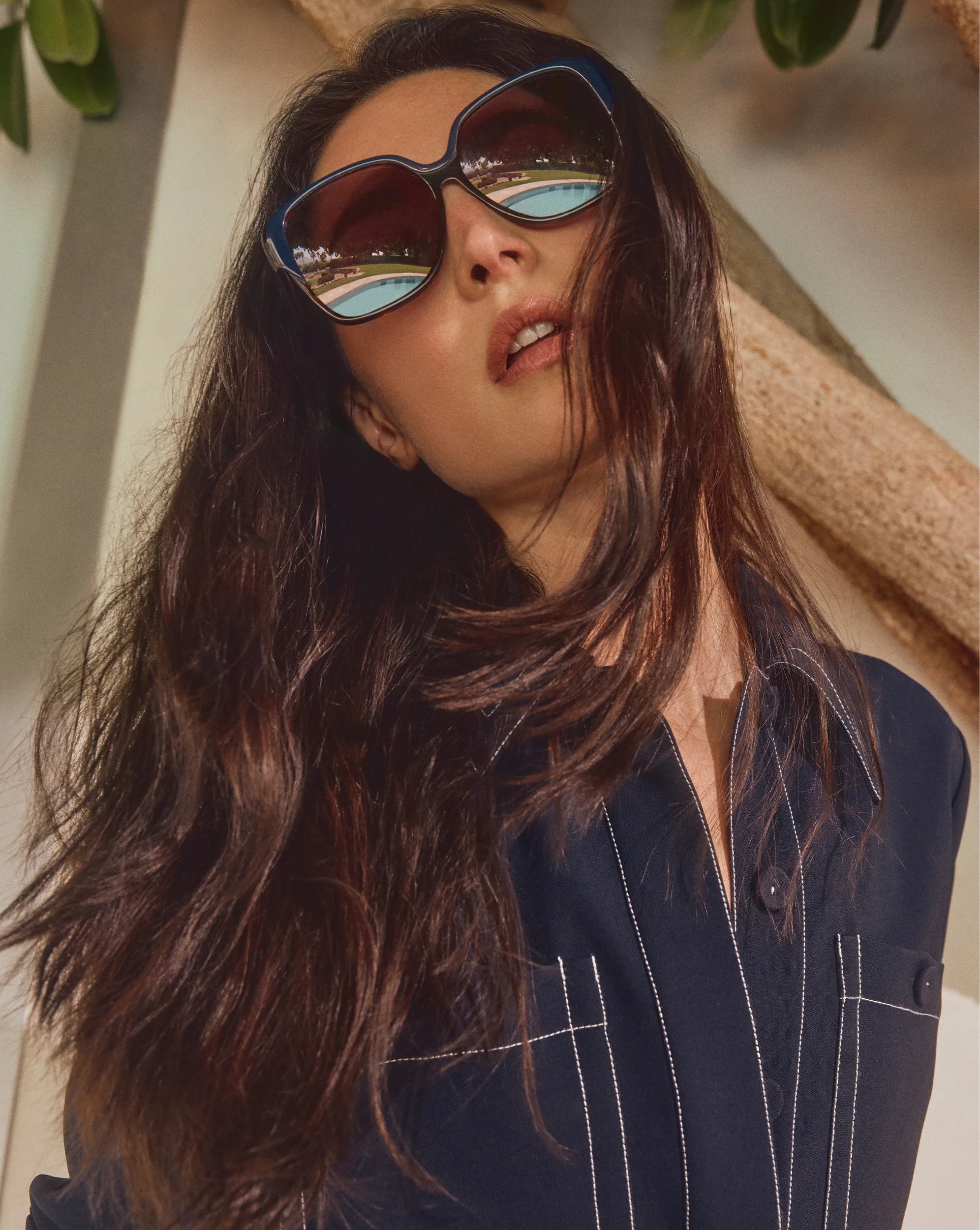 Brigitte Oversized Sunglasses - Image 6