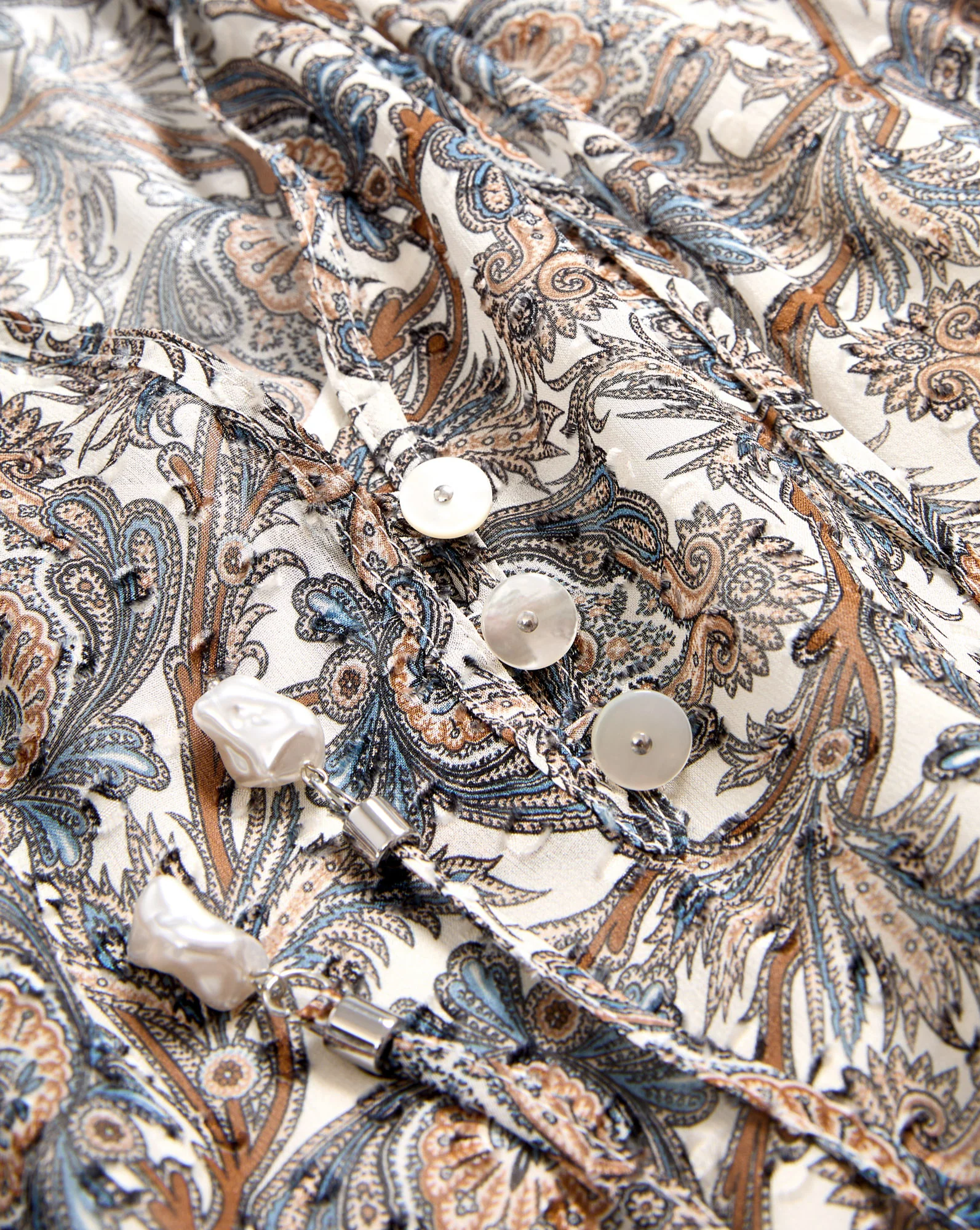 Charles Silk Mini Dress - Image 4