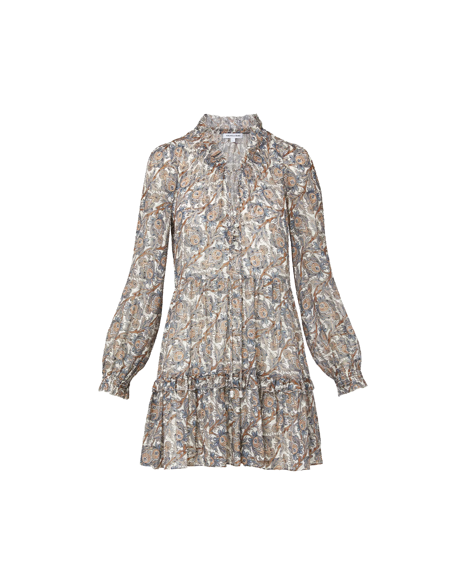 Charles Silk Mini Dress - Image 7