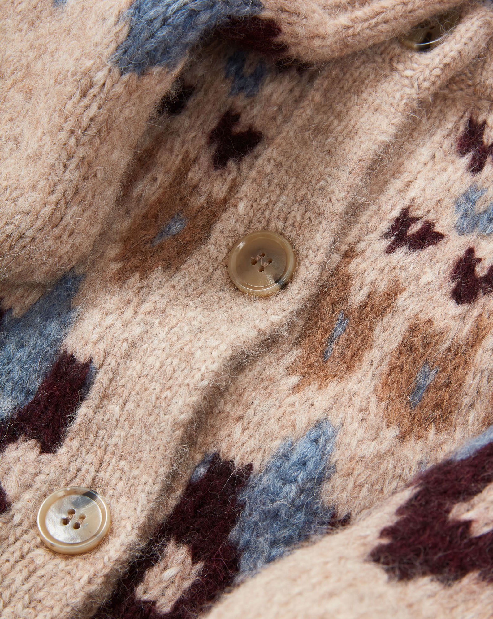 Christina Fair Isle Cardigan - Image 3