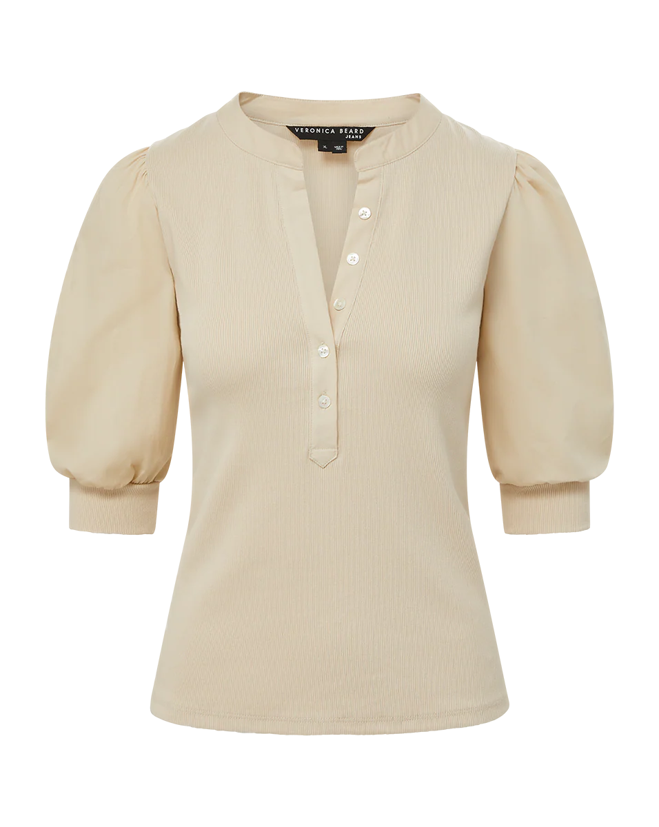 Coralee Puff-Sleeve Tee - Image 5