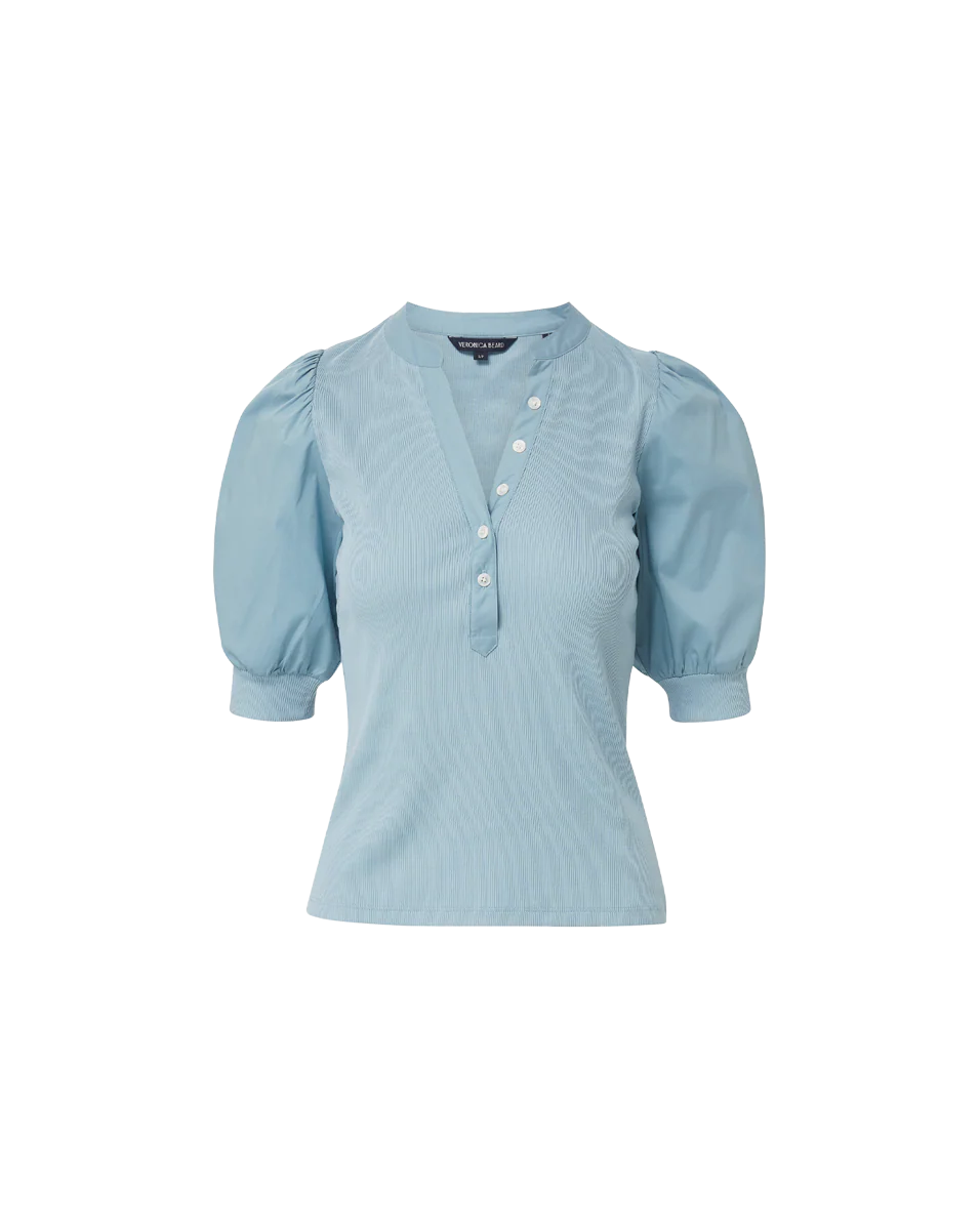 Coralee Puff-Sleeve Tee - Image 5