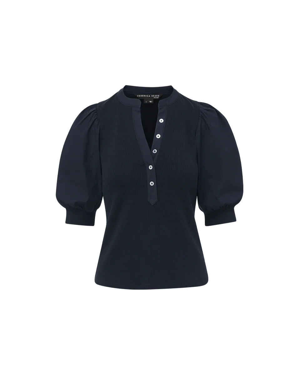 Coralee Puff-Sleeve Top - Image 4