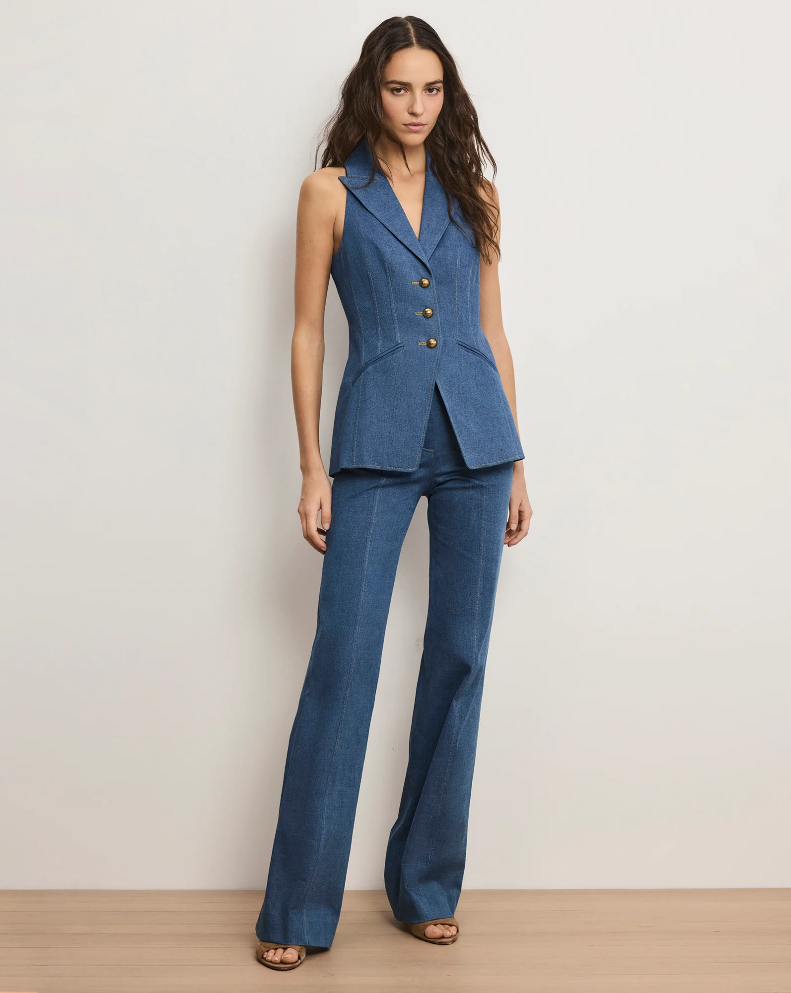 Costa Denim Vest - Image 5