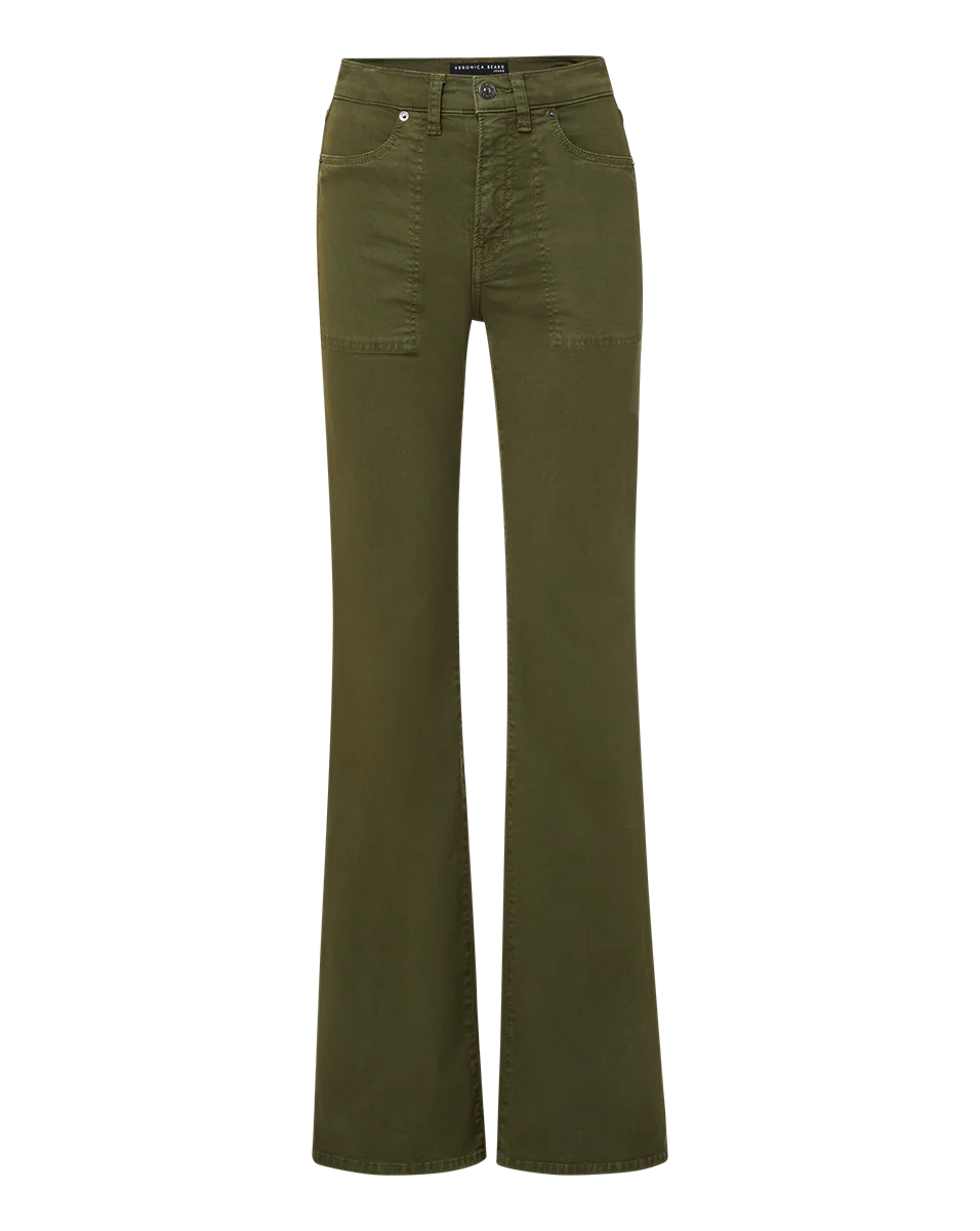 Crosbie Patch Pocket Slim Wide-Leg Pant - Image 5