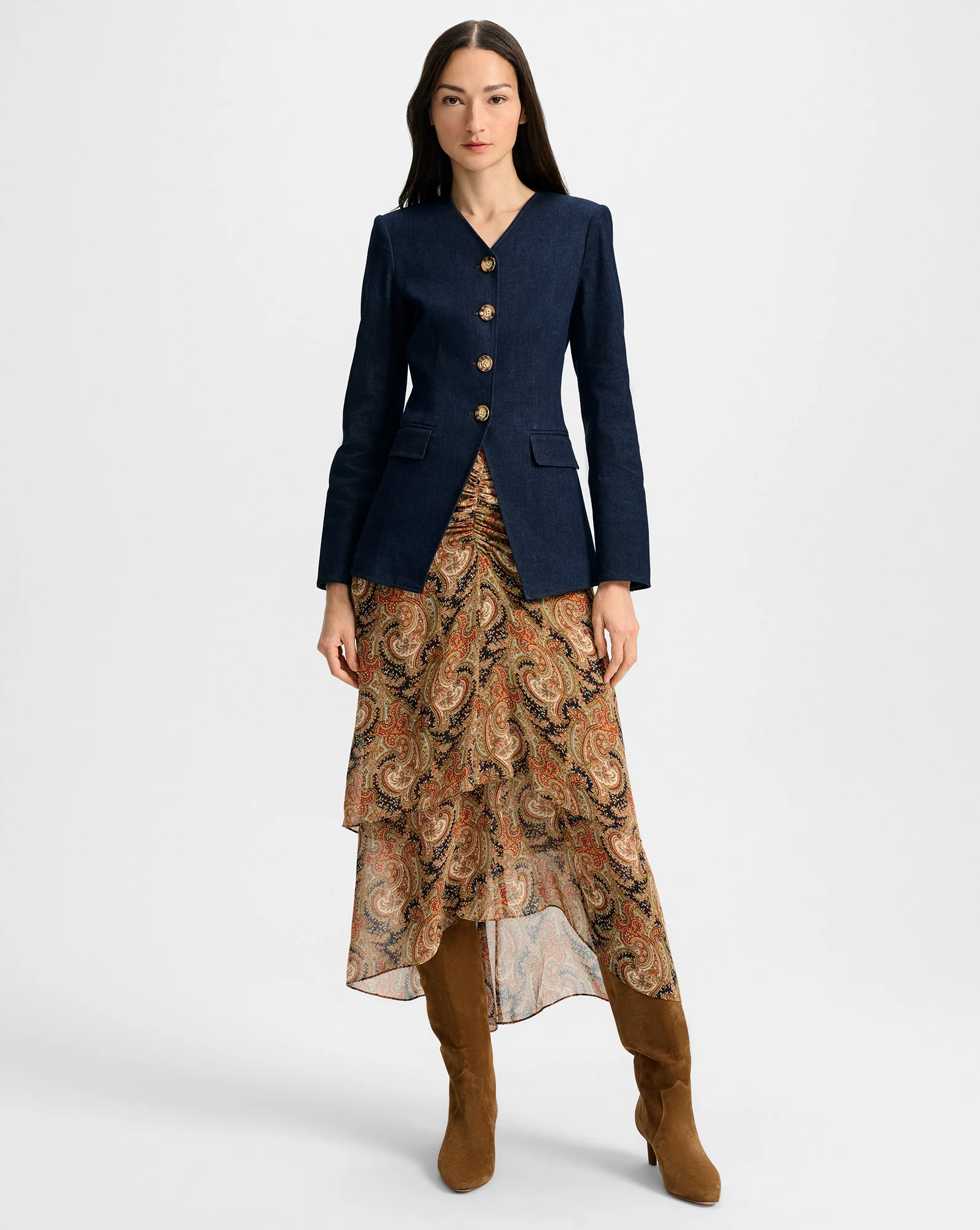 Cynthia Tailored Denim Jacket - Image 3