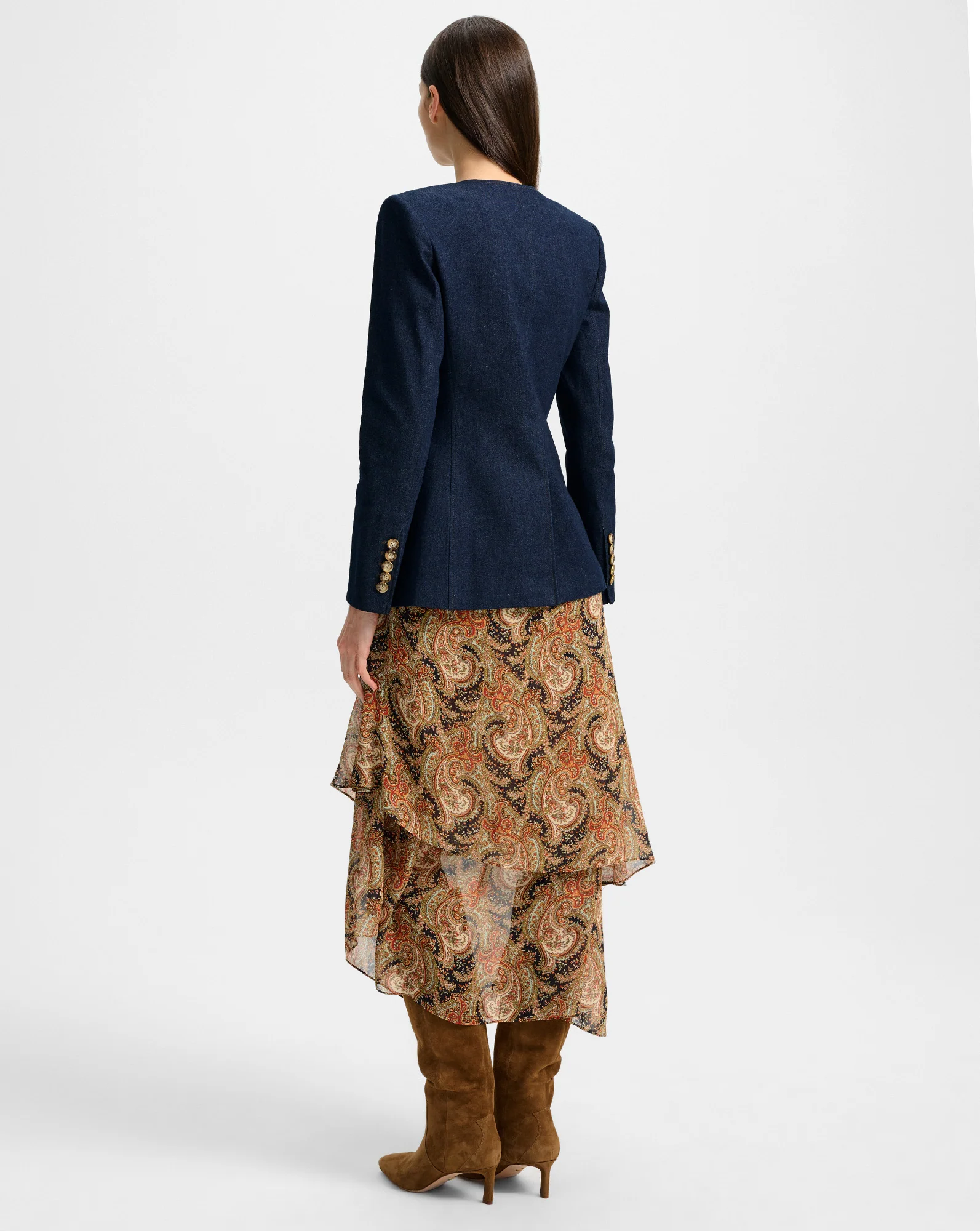 Cynthia Tailored Denim Jacket - Image 5