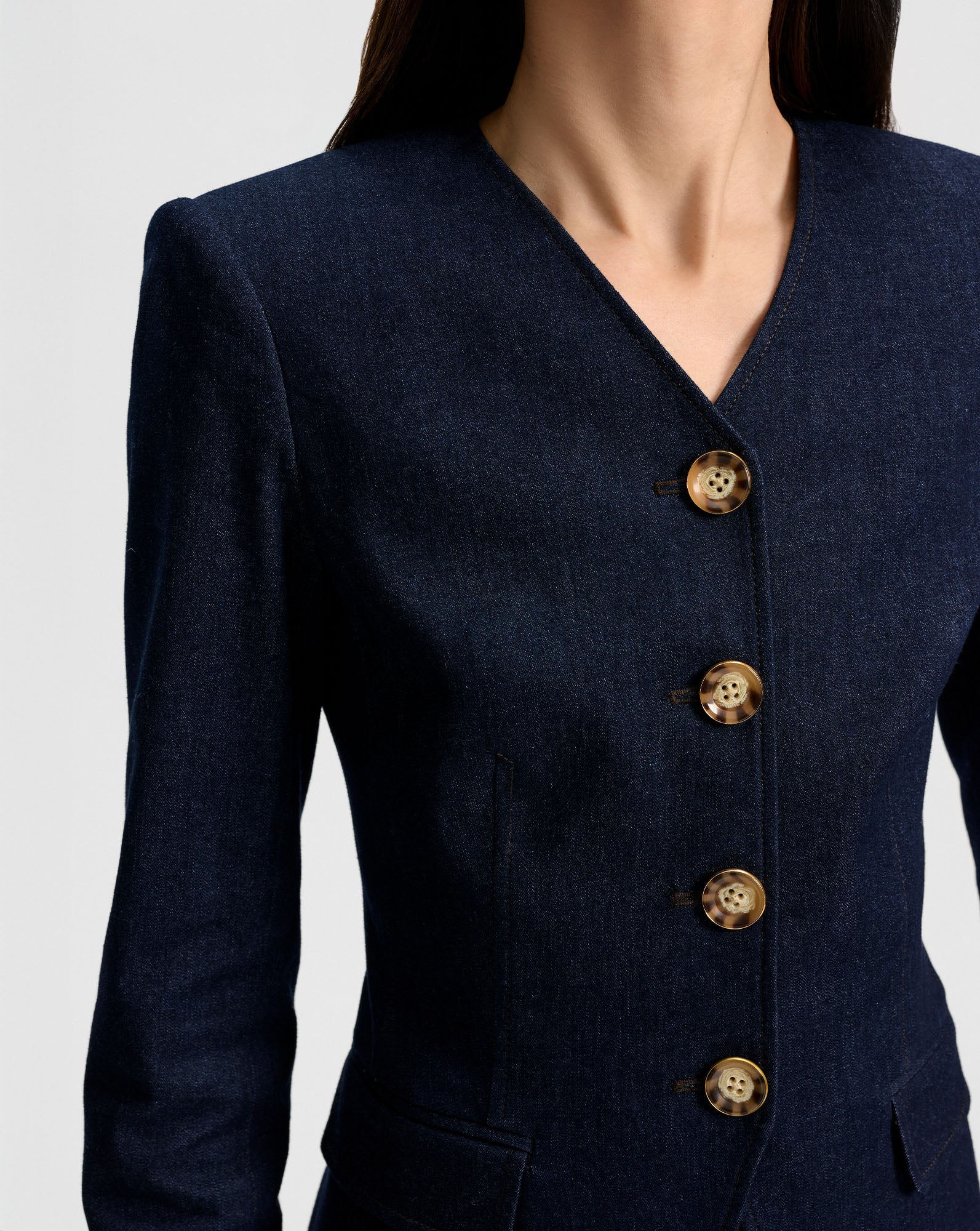 Cynthia Tailored Denim Jacket - Image 6