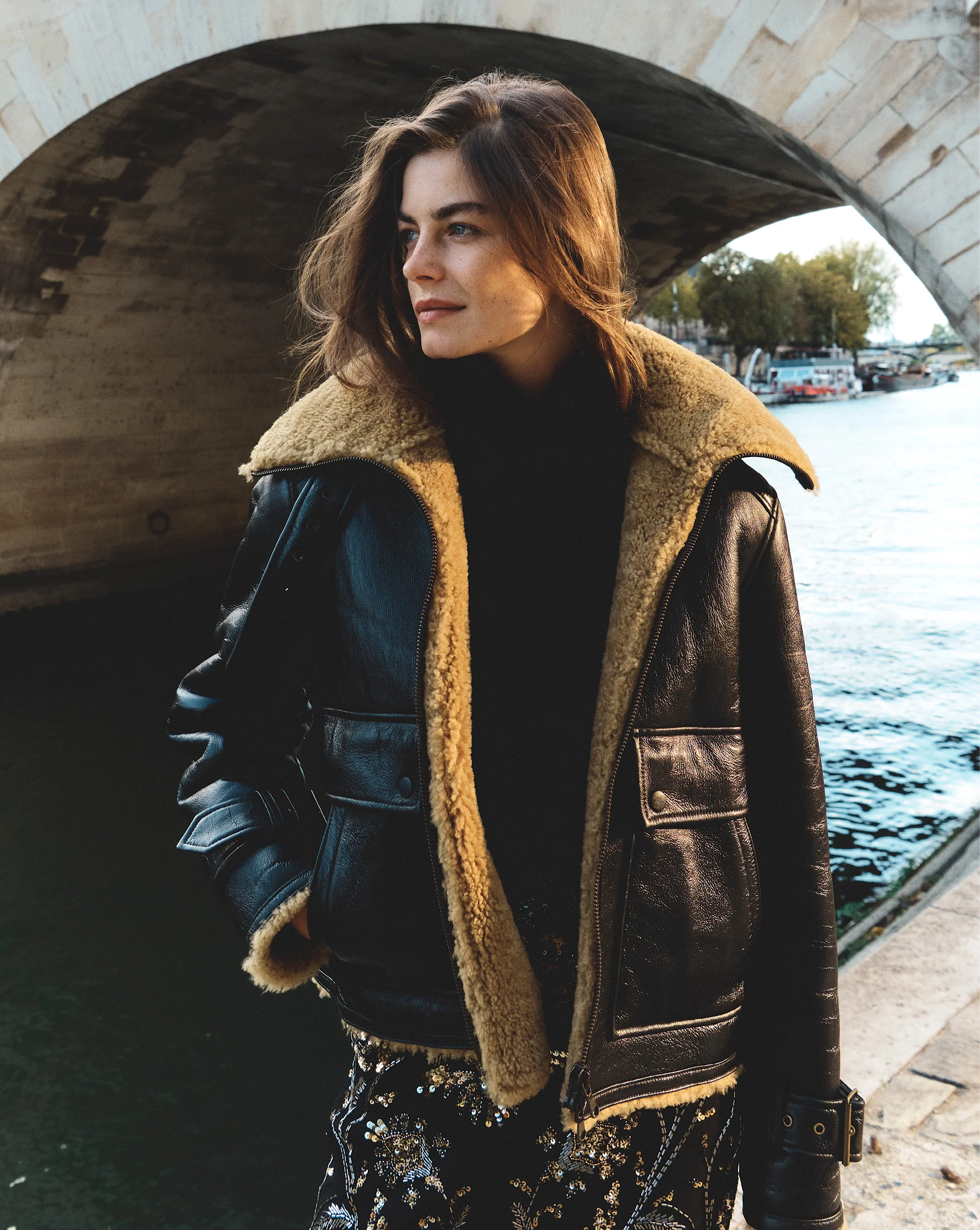 Danika Shearling Jacket - Image 5