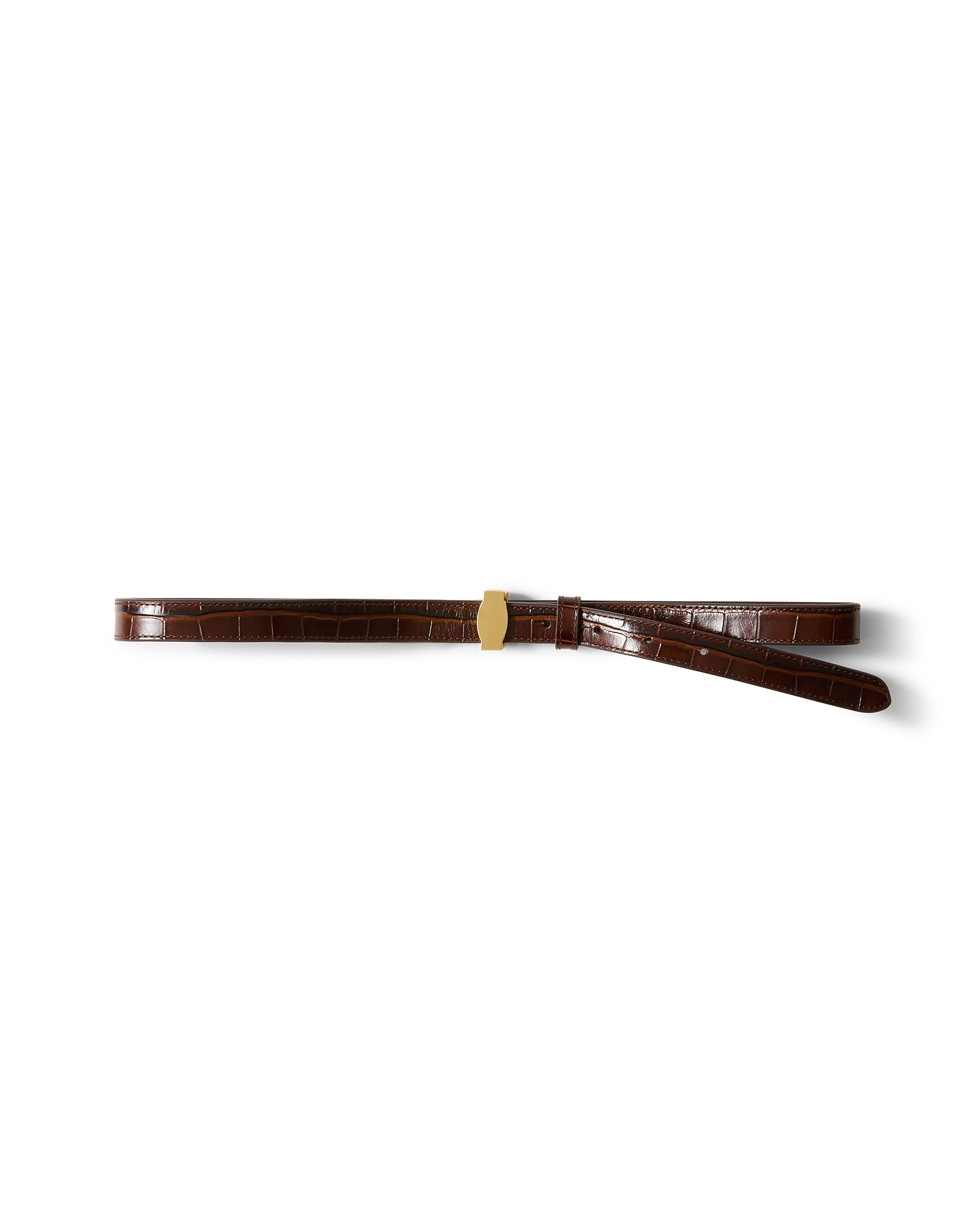 Dash Croc-Embossed Belt - Image 4