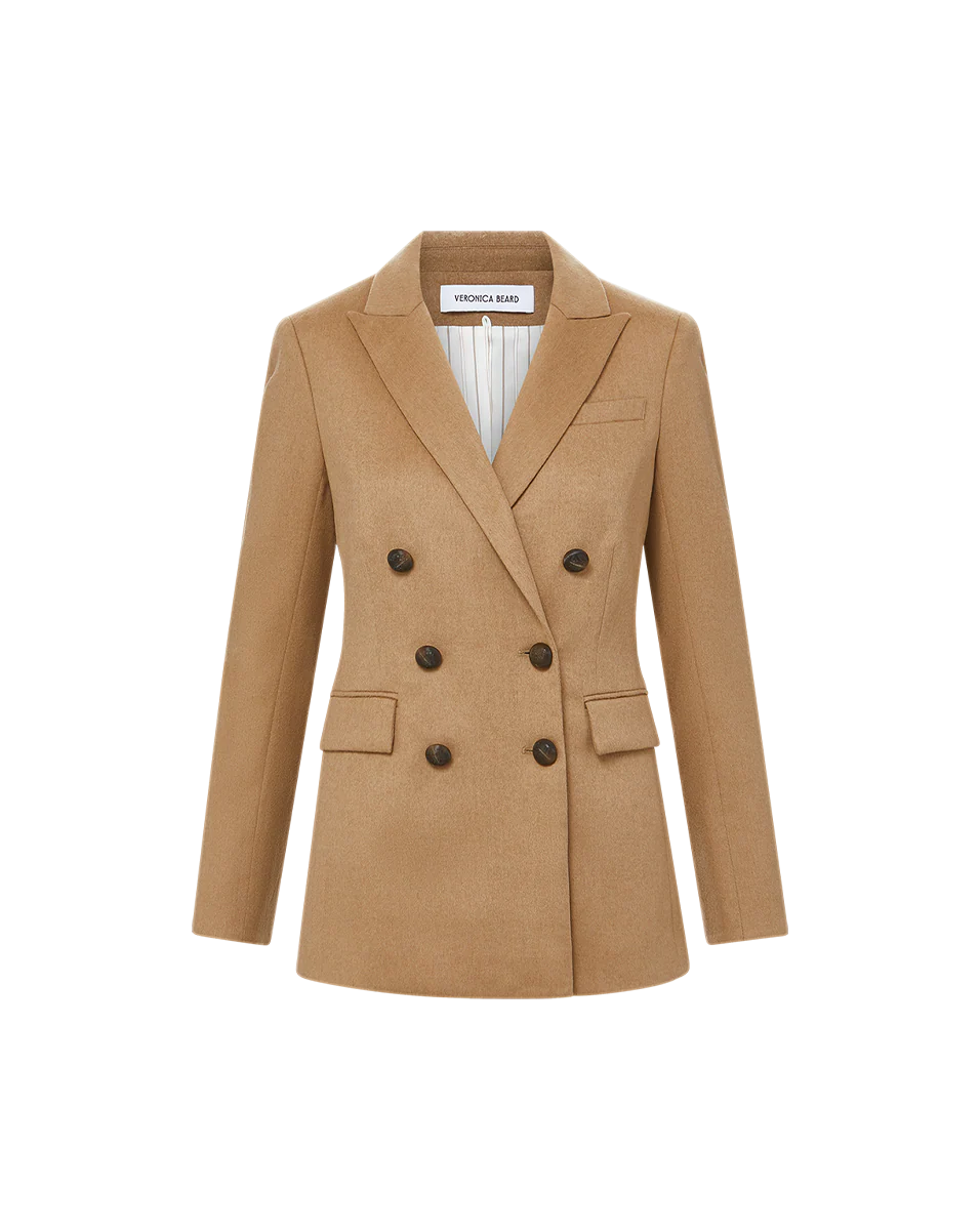 Ellette Italian Camel Hair Dickey Jacket - Image 7