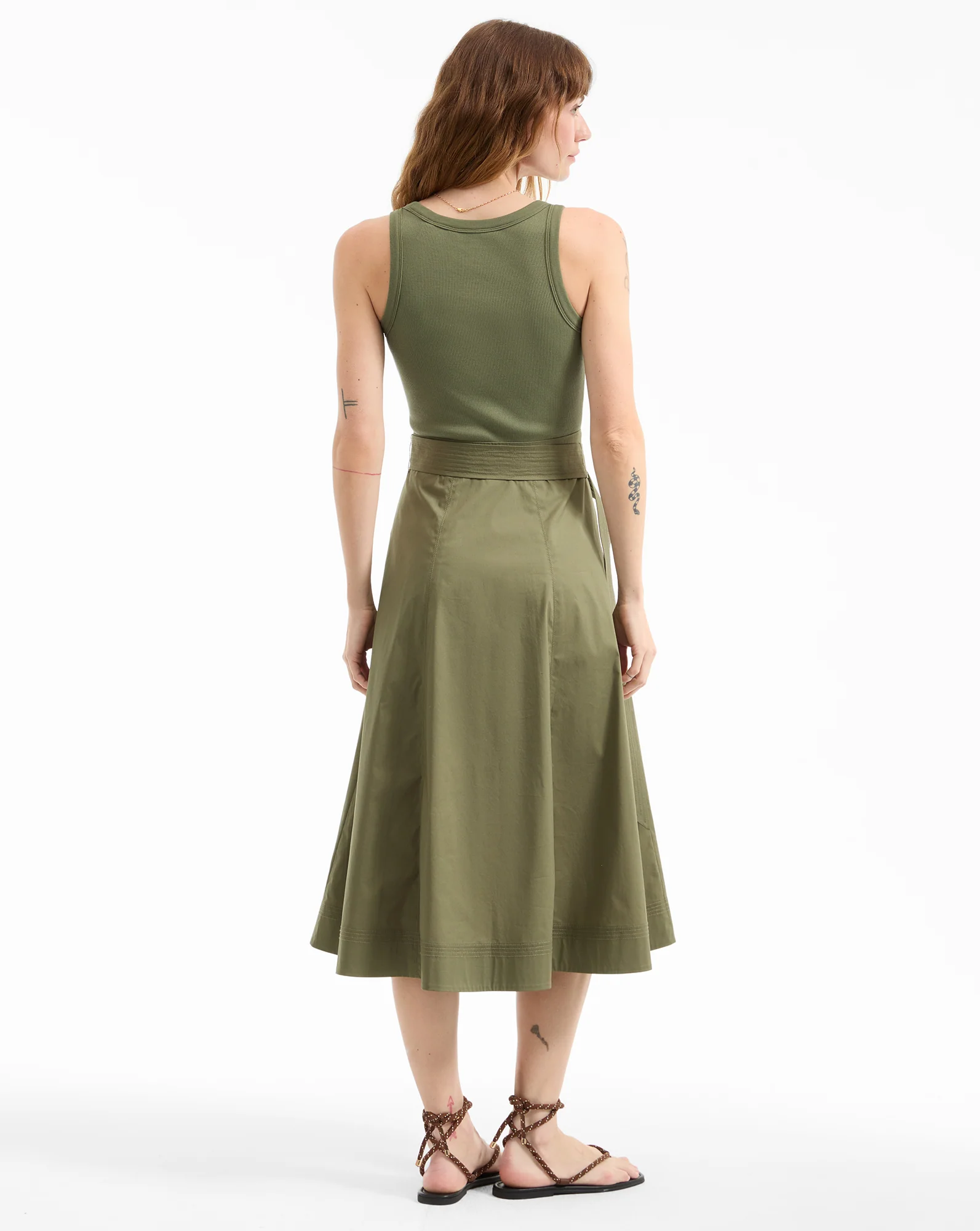 Ennis Belted Midi Dress - Image 5