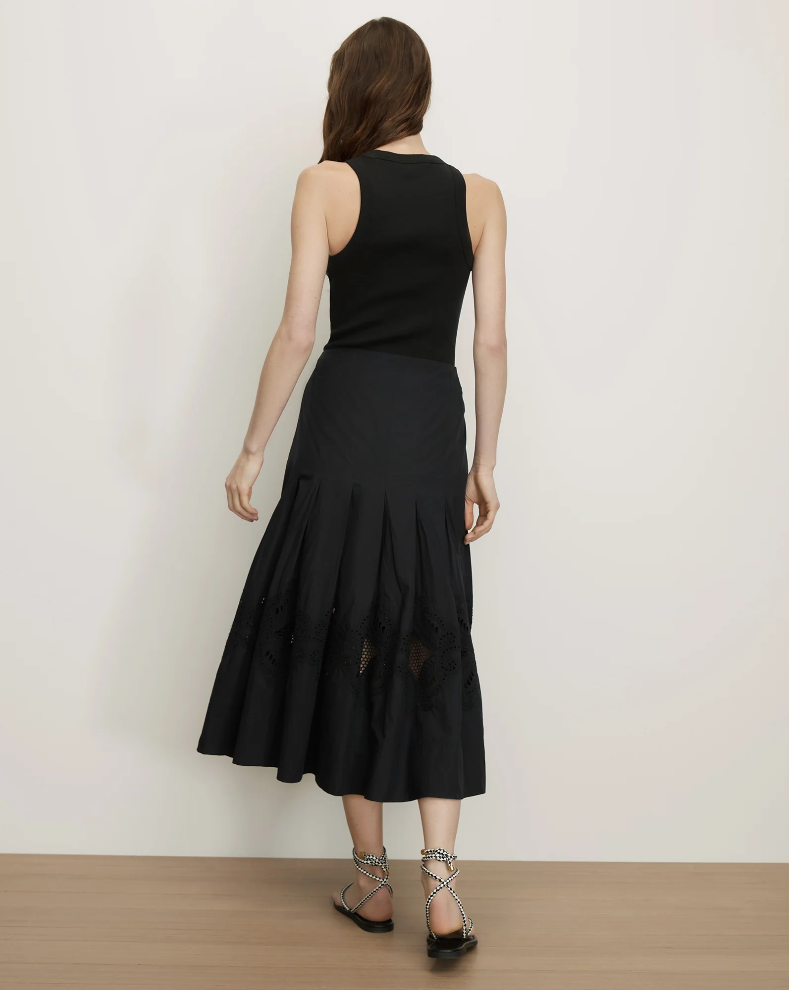 Fynnley Embroidered Midi Skirt - Image 4