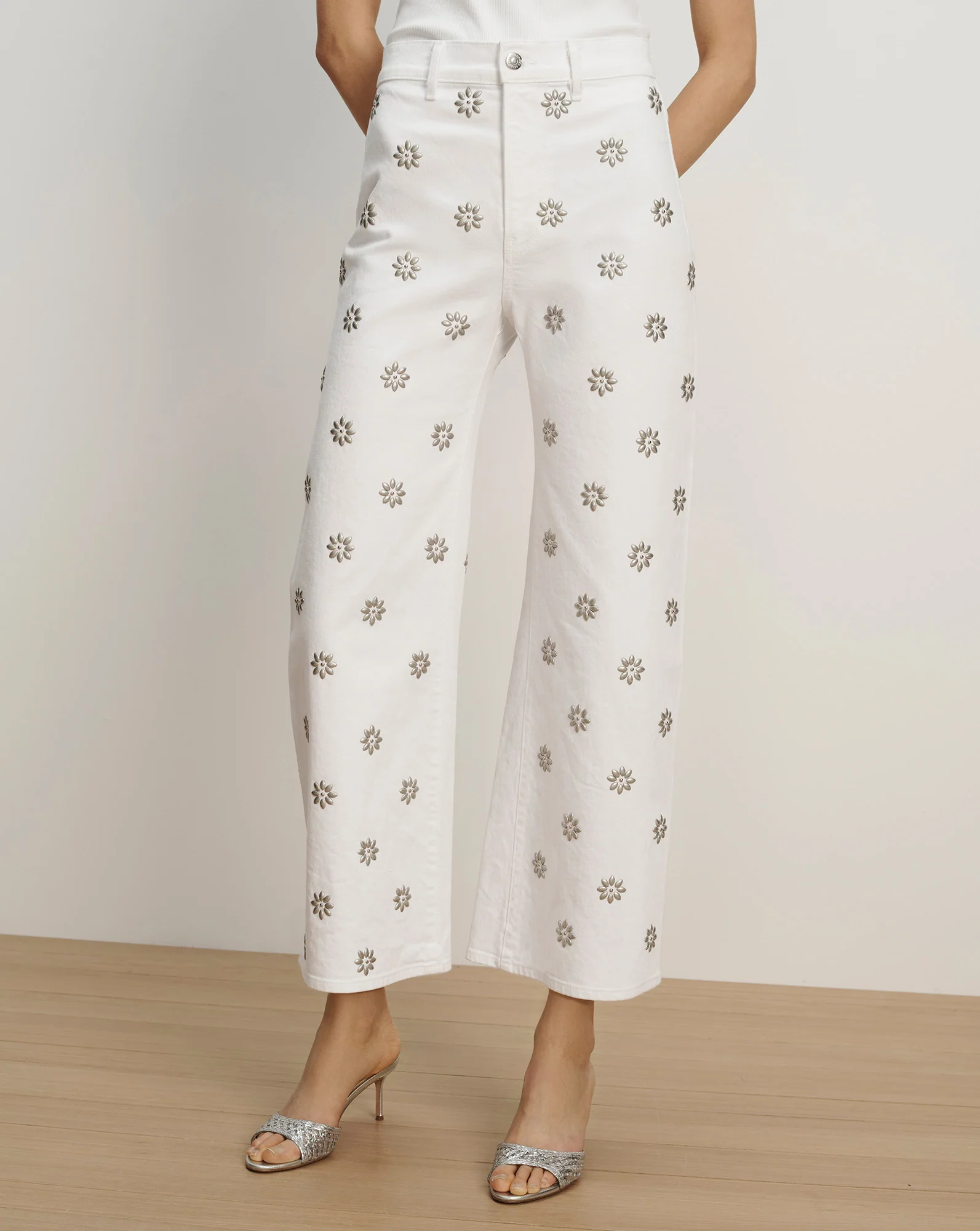 Grant Studded Wide-Leg Jean - Image 2