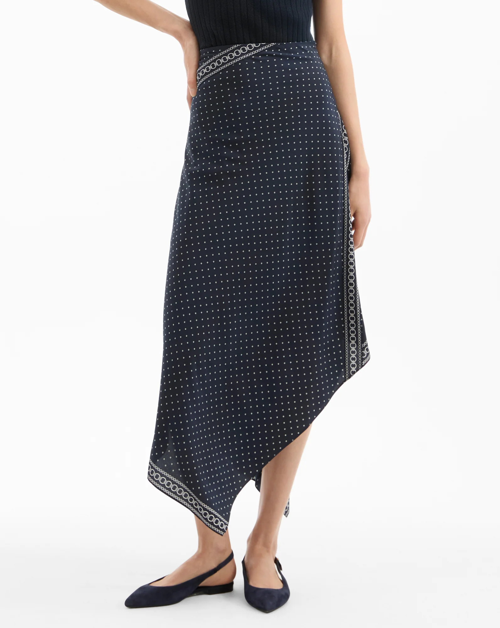Hartley Asymmetrical Skirt - Image 2