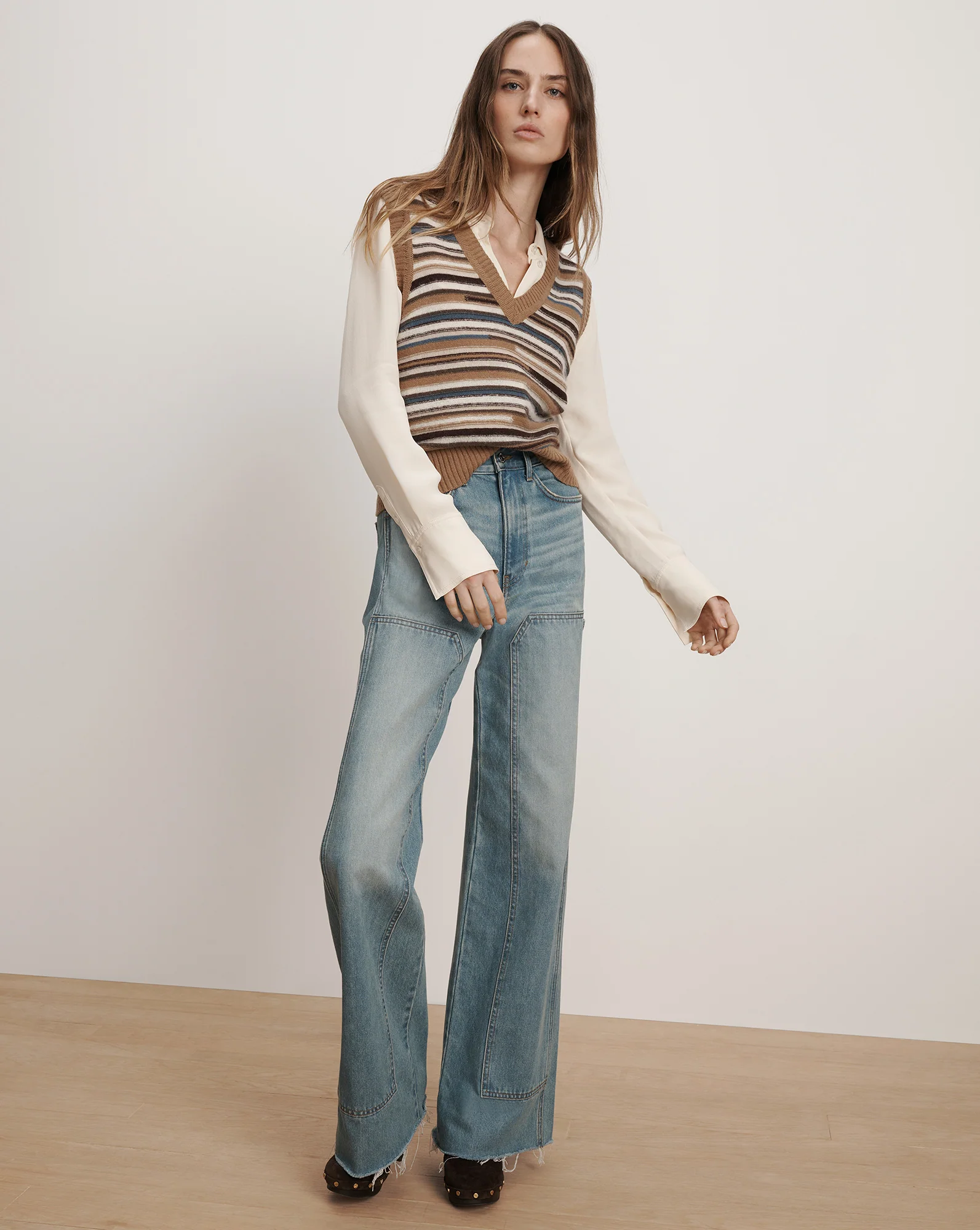 Helenka Wool Sweater Vest - Image 2