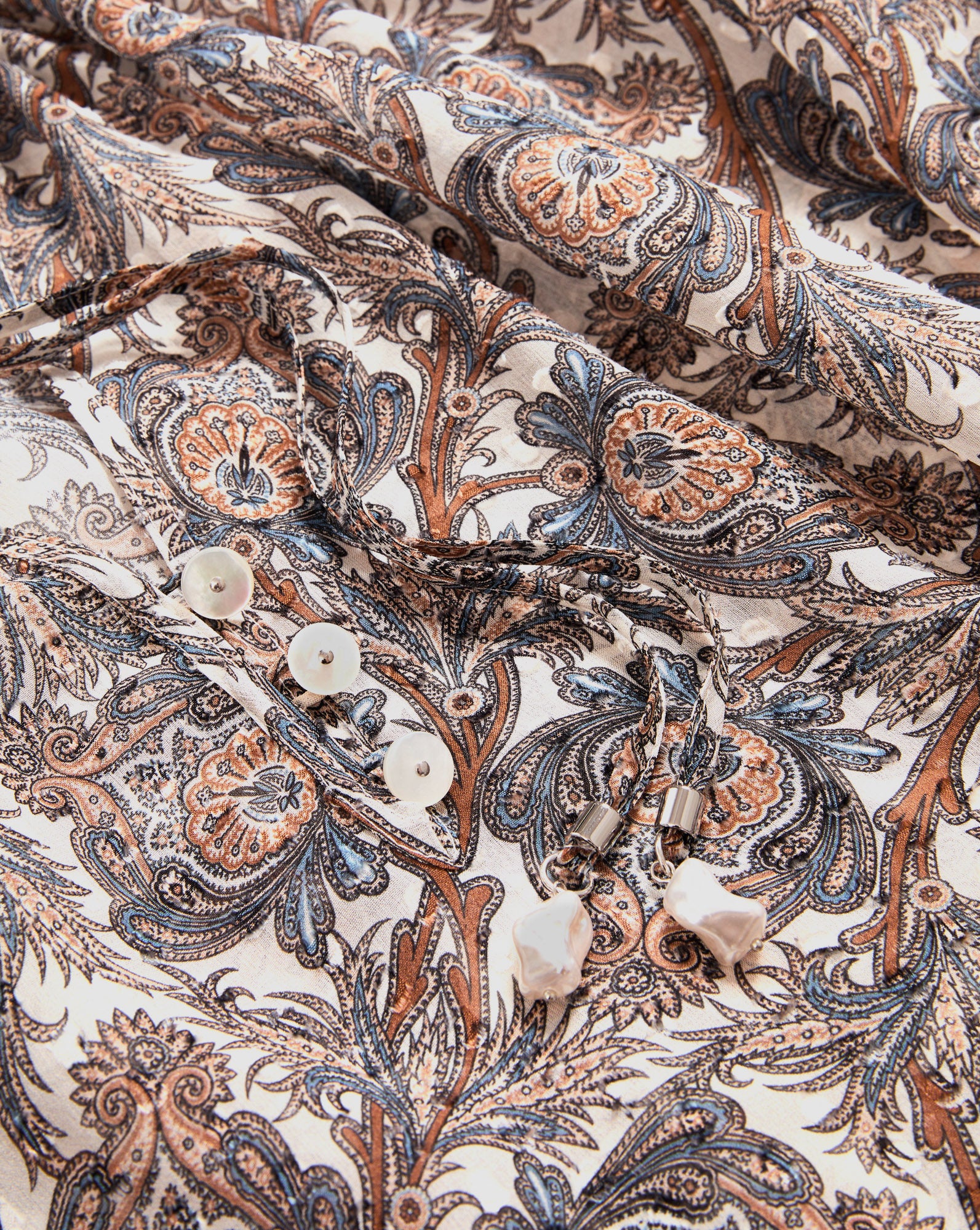 Hickory Silk Blouse - Image 3
