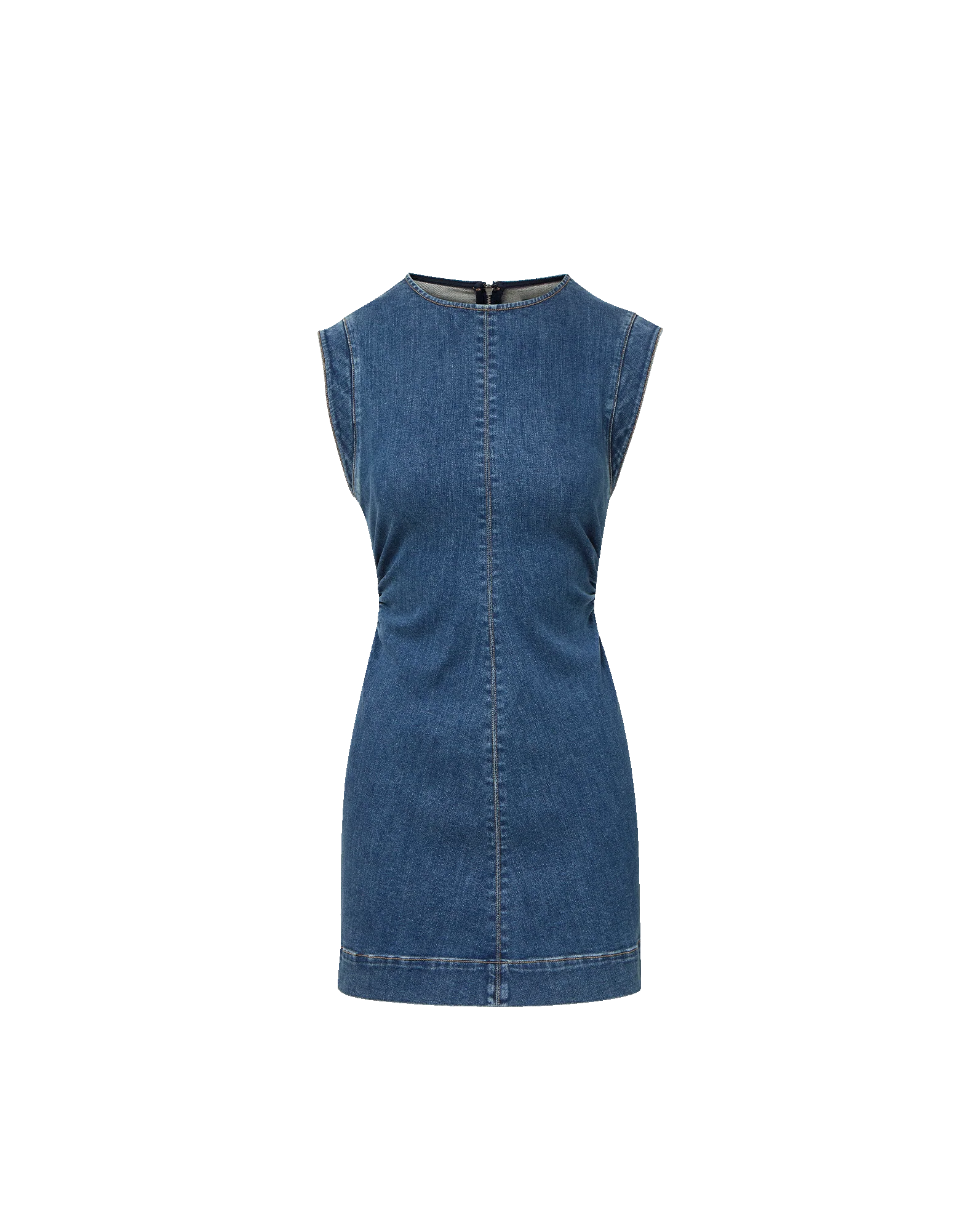 Imara Denim Mini Dress - Image 6