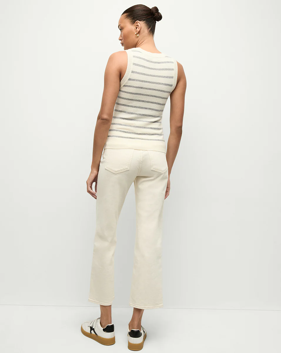Jerrel Striped Cashmere Tank - Image 5