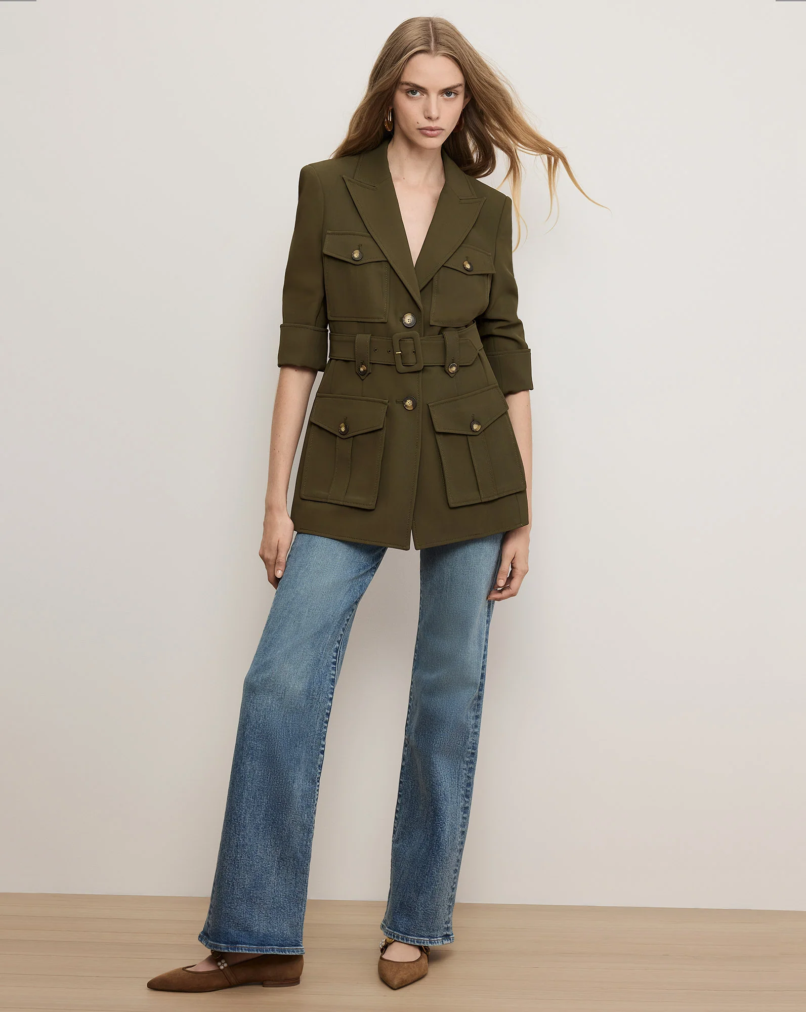 Jones Belted Dickey Jacket - Image 2