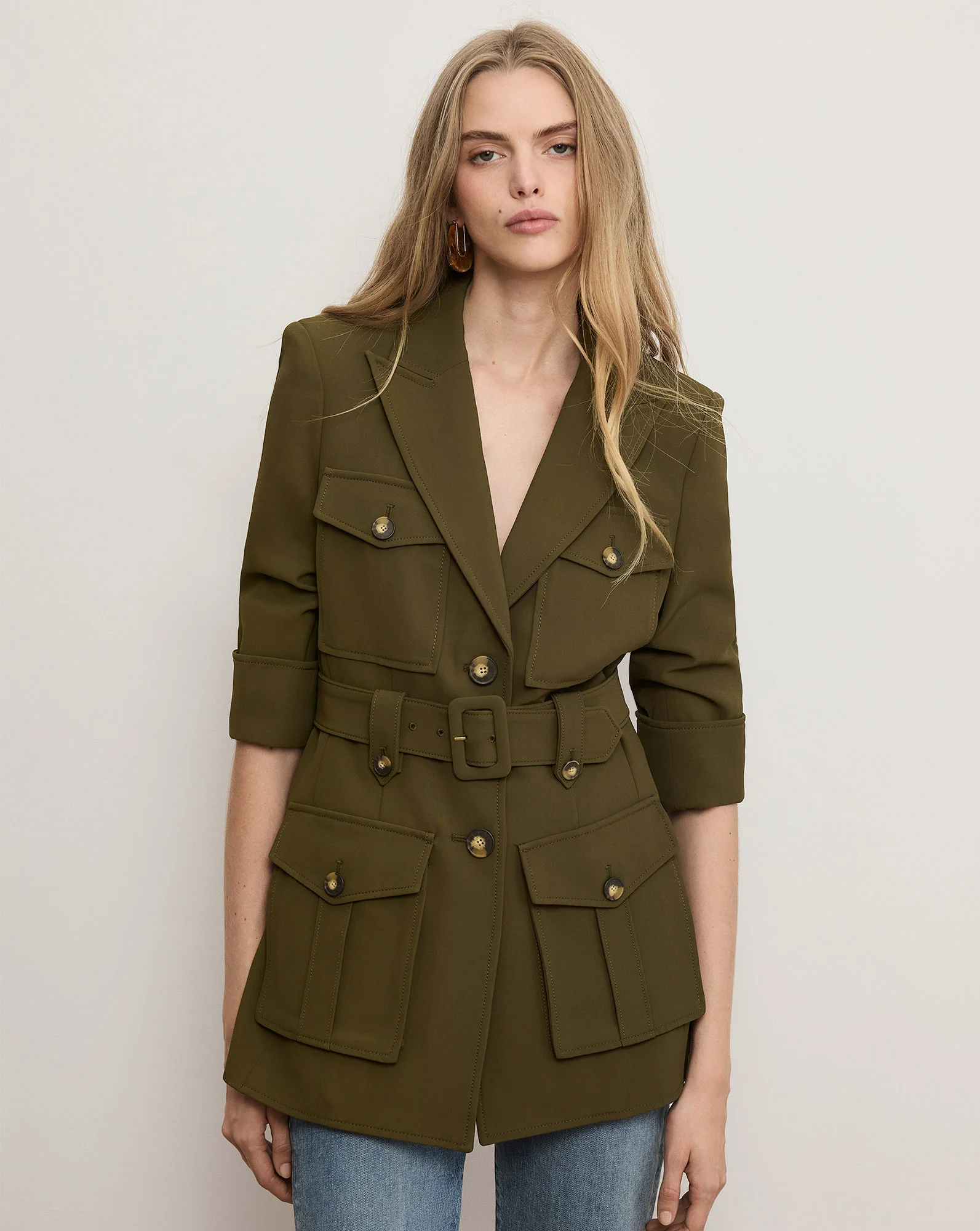 Jones Belted Dickey Jacket - Image 3