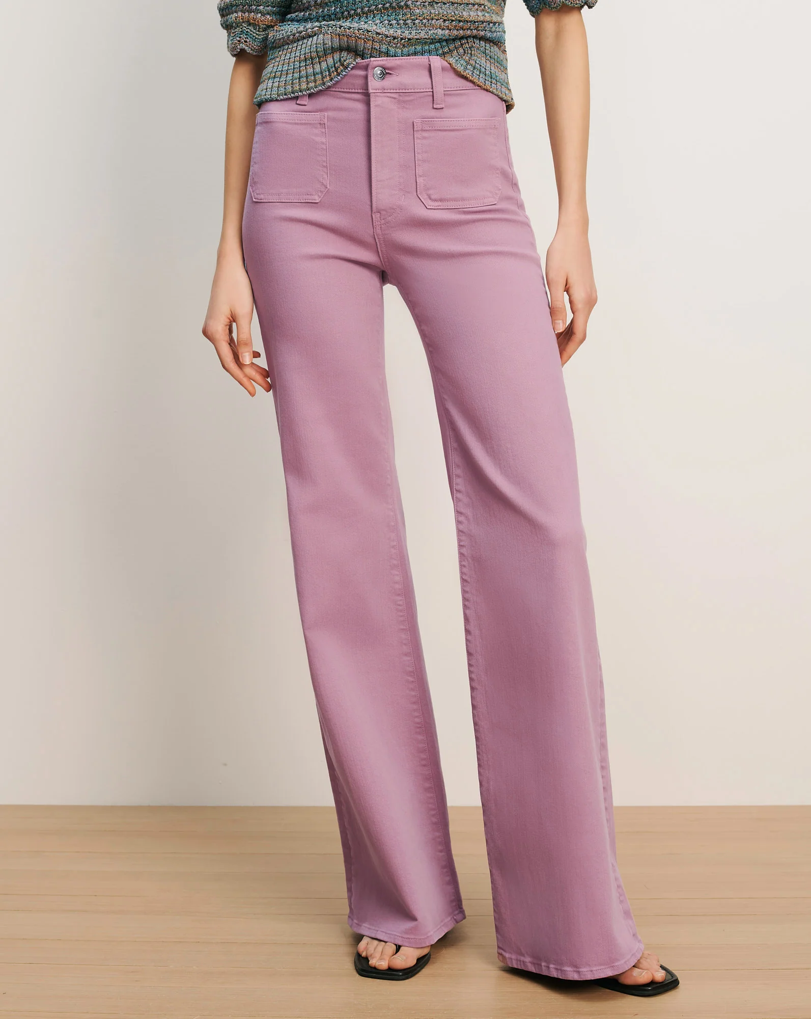 Joplin Patch-Pocket Flare Jean - Image 2