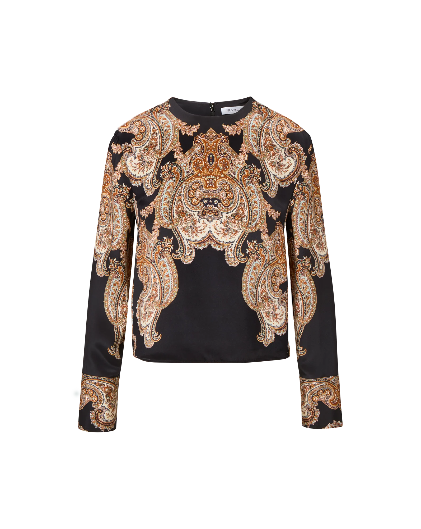 Karisse Paisley Silk Blouse - Image 6