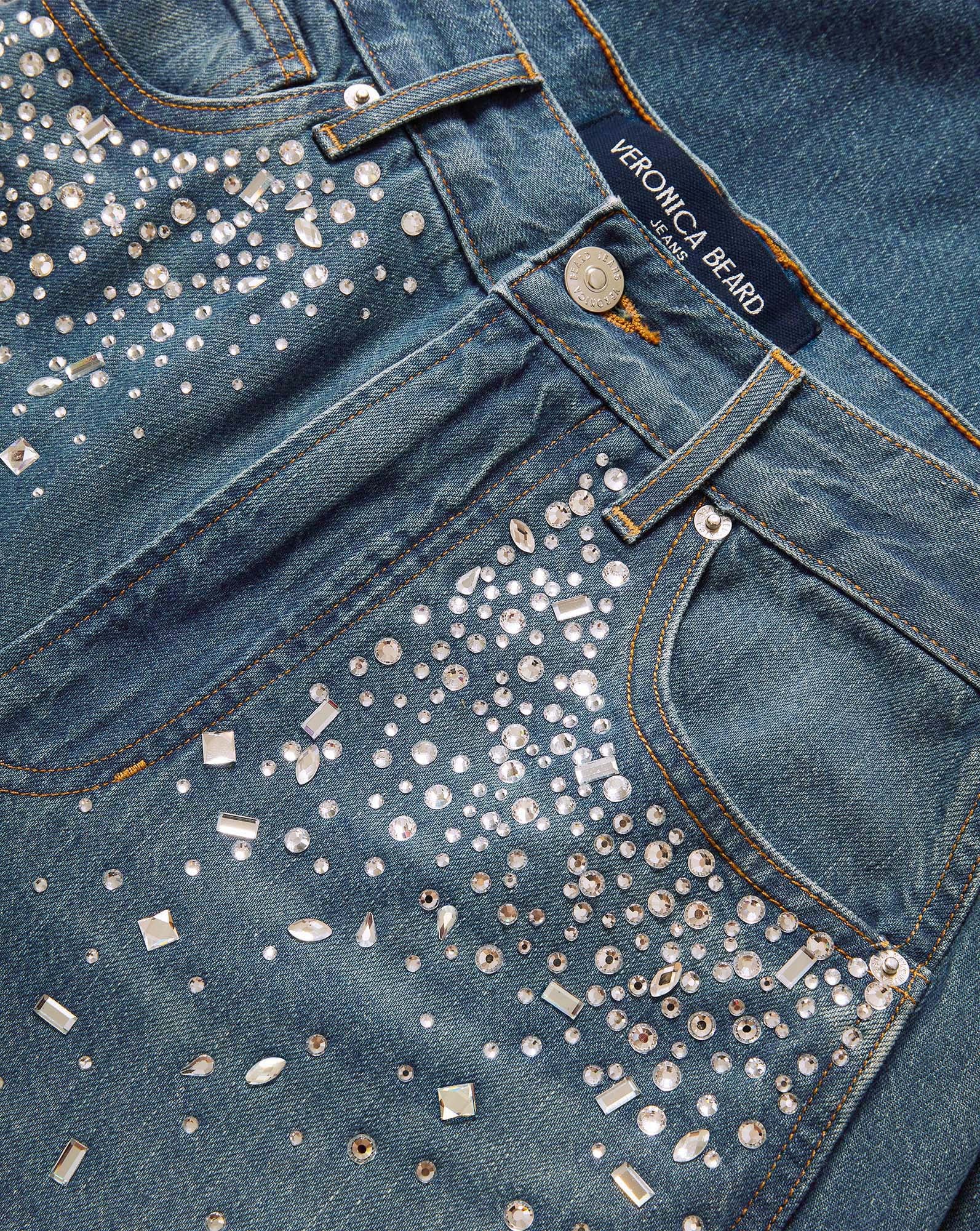 Kasey Crystal Wide-Leg Jean - Image 3