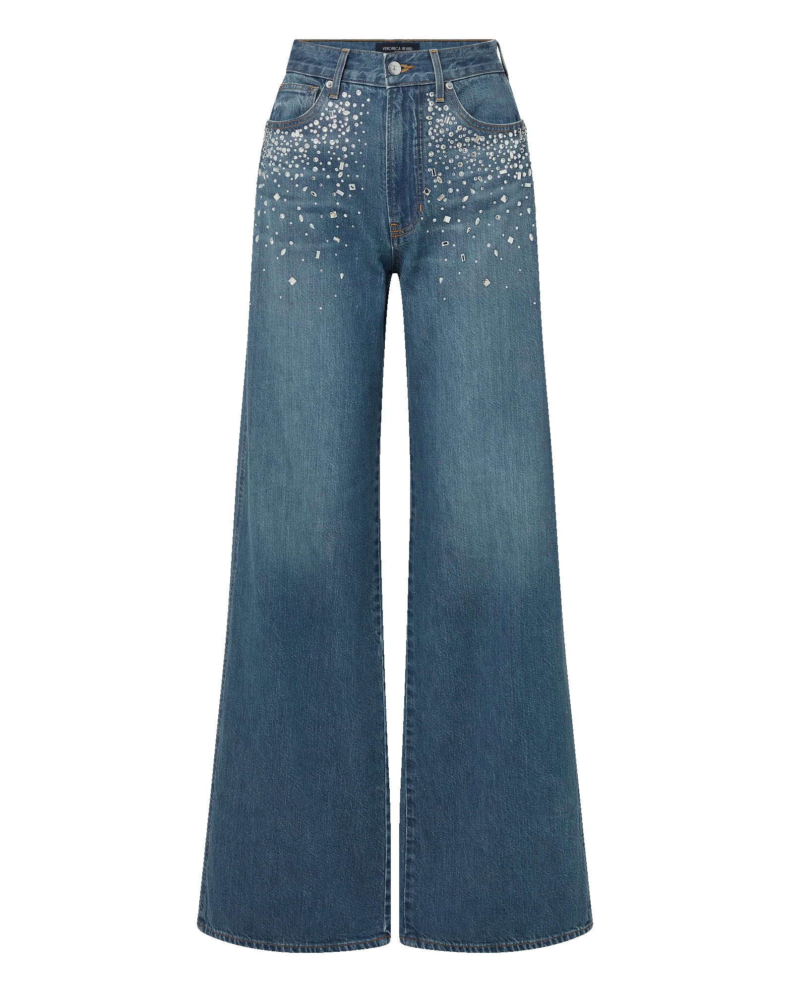 Kasey Crystal Wide-Leg Jean - Image 7