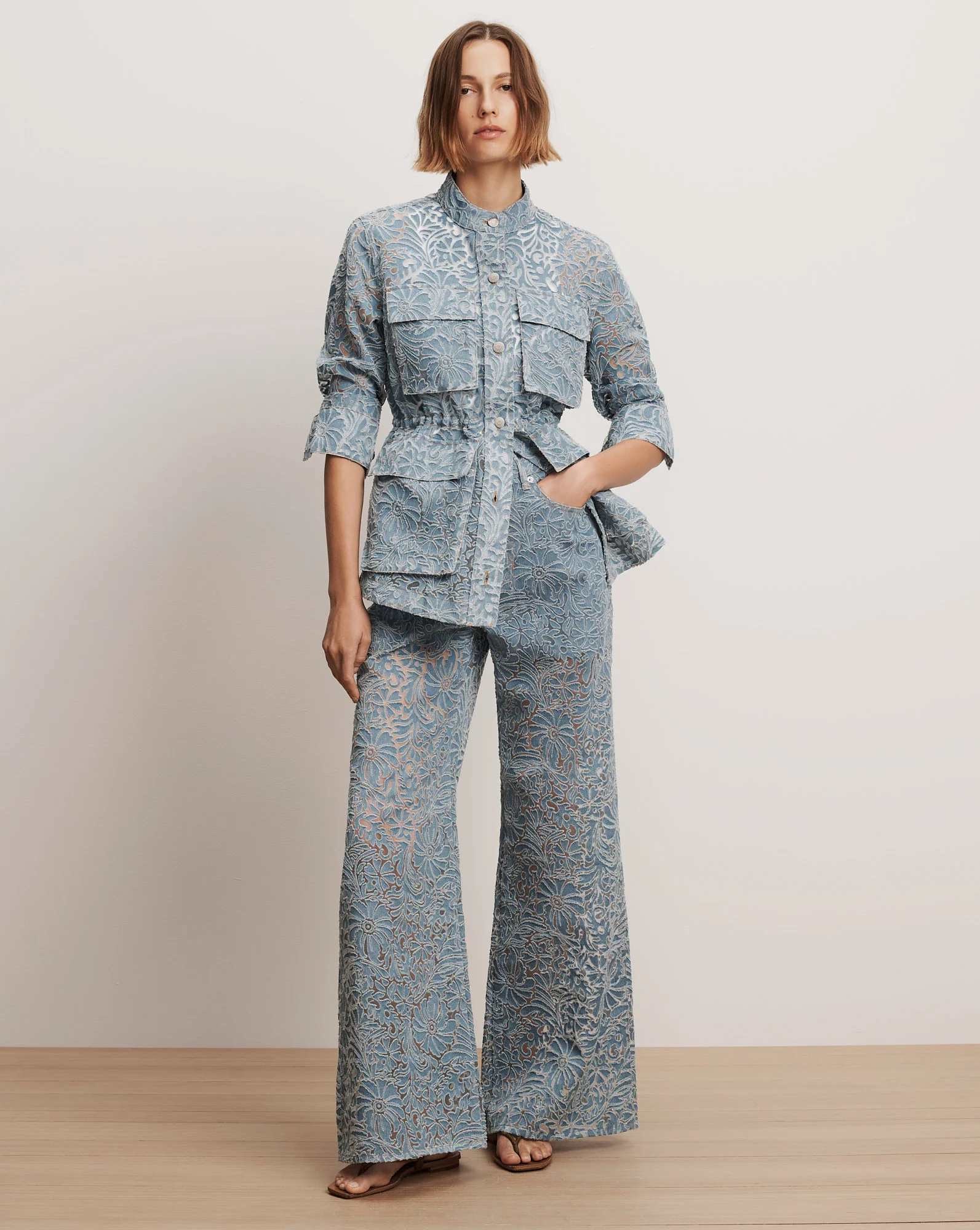 Lane Burnout Denim Jacket - Image 2
