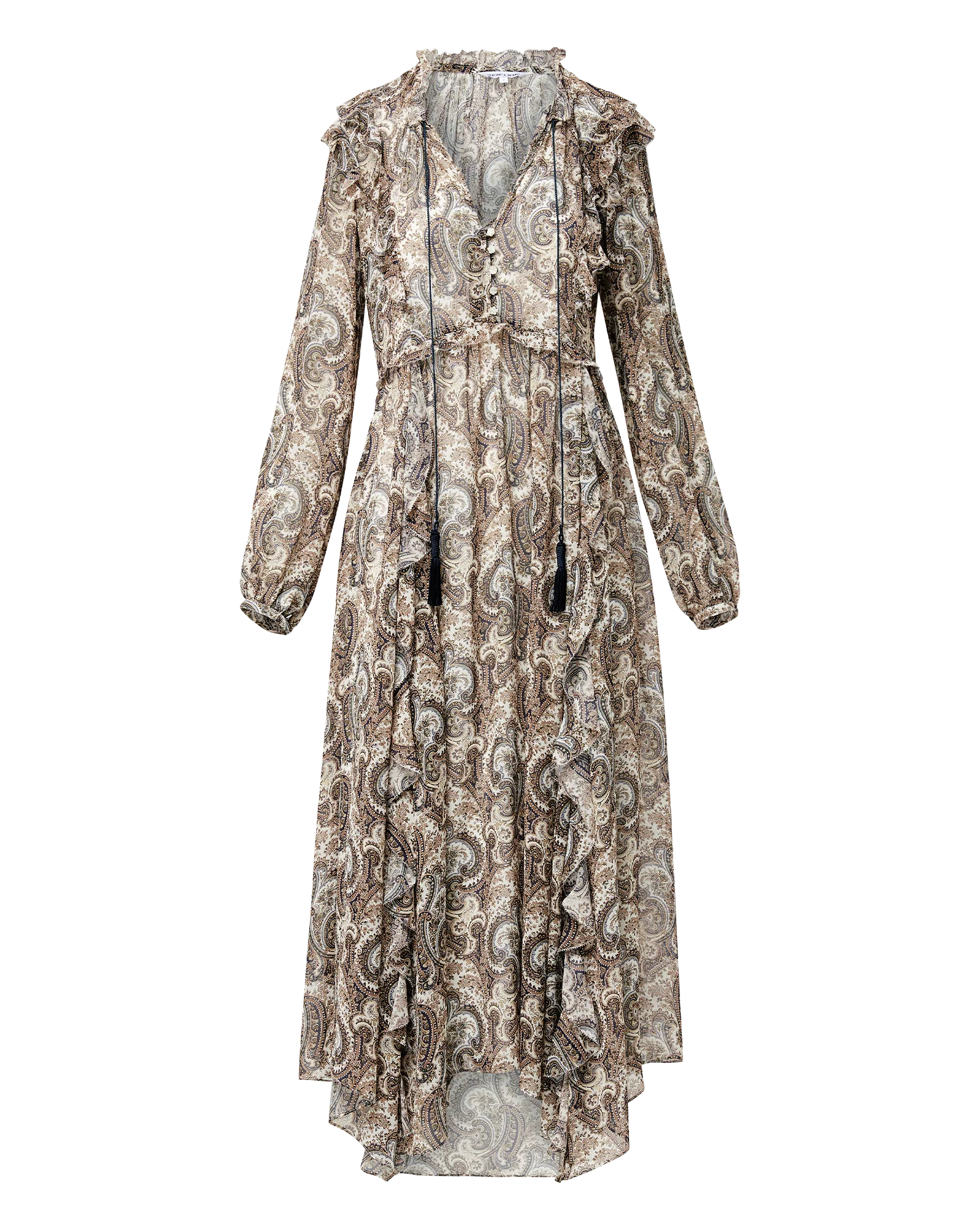Lilith Silk Maxi Dress - Image 7