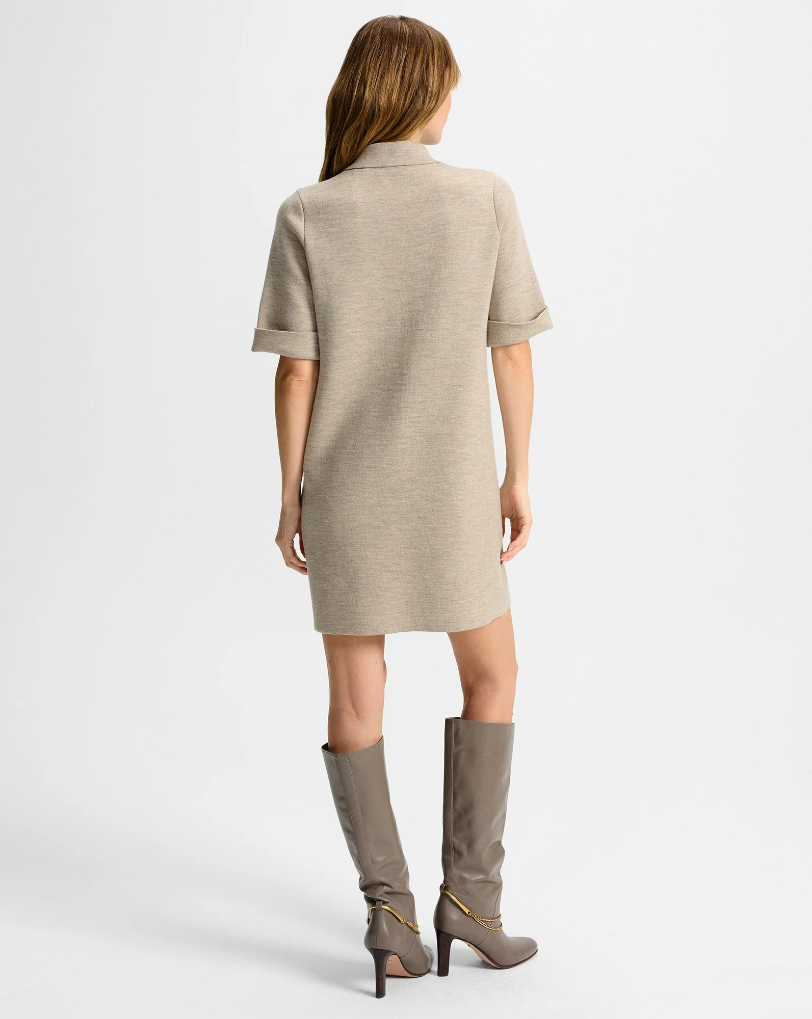 Madden Merino Wool Mini Shirtdress - Image 5