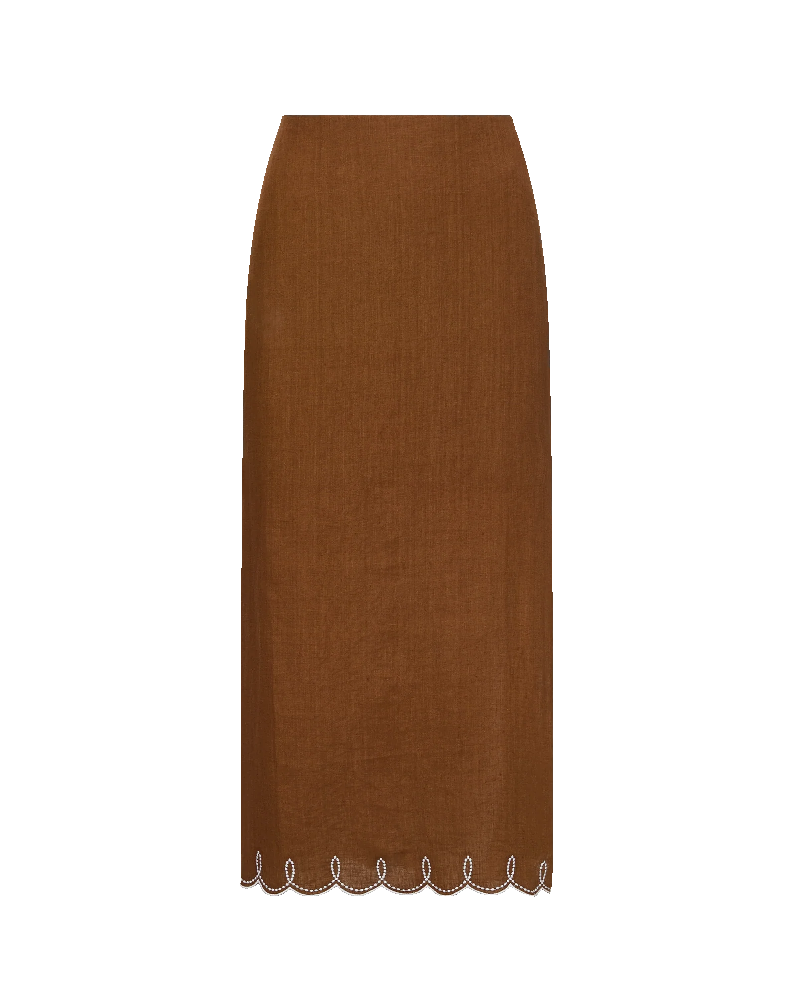 Malou Linen Midi Skirt - Image 6
