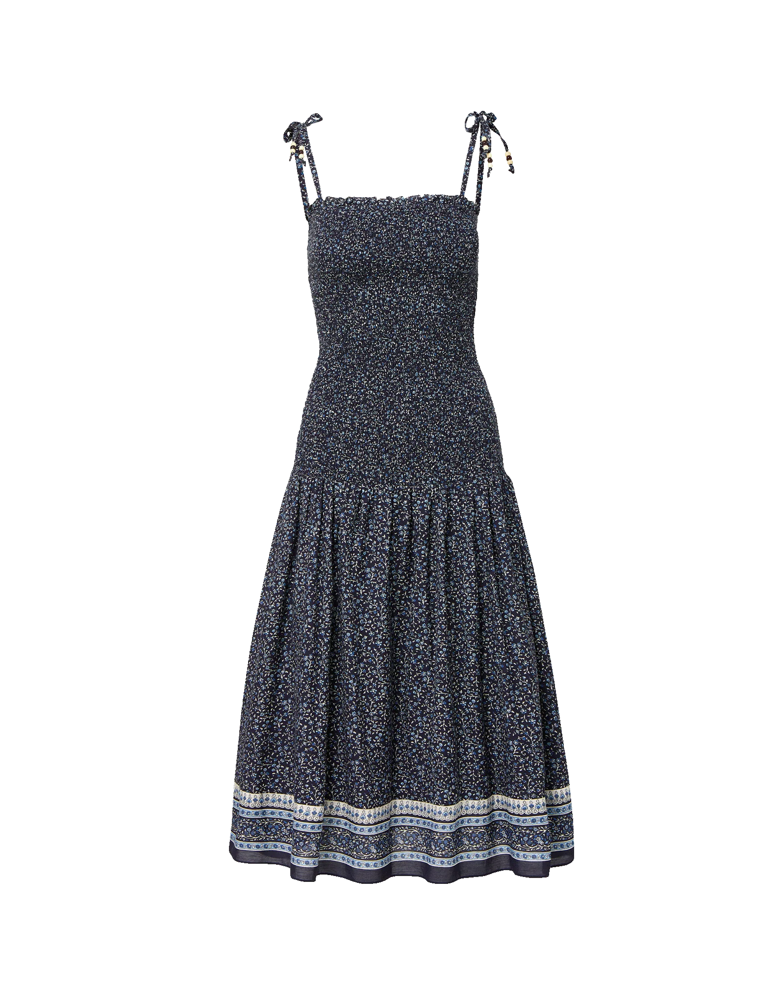 Marietta Shirred Midi Dress - Image 6