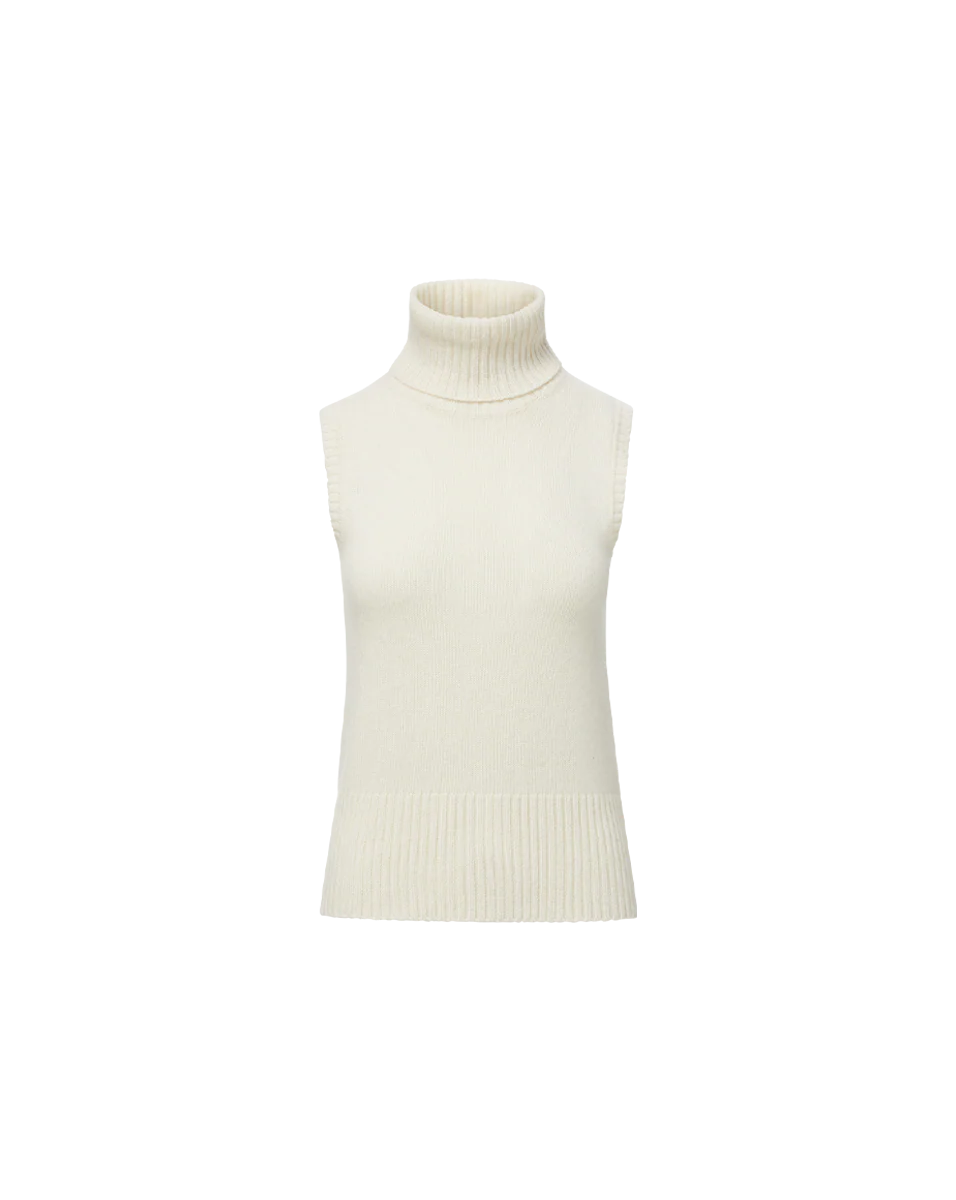 Mazzy Cashmere Sleeveless Sweater - Image 5
