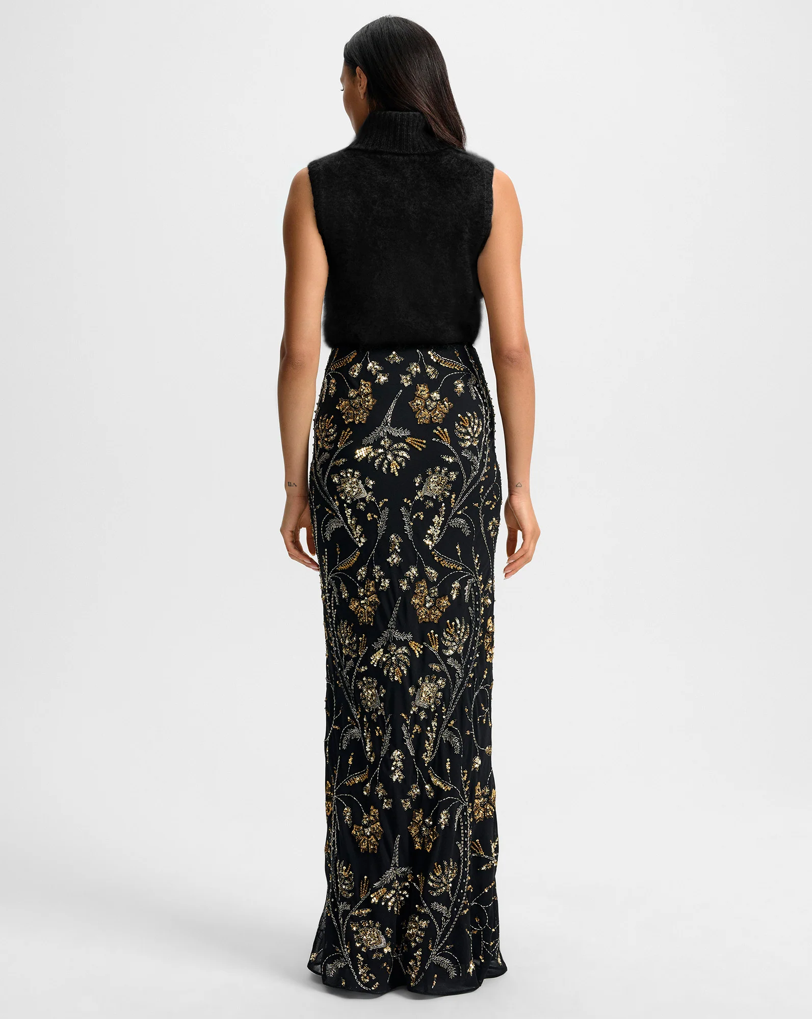 Medina Floral-Embellished Maxi Skirt - Image 5