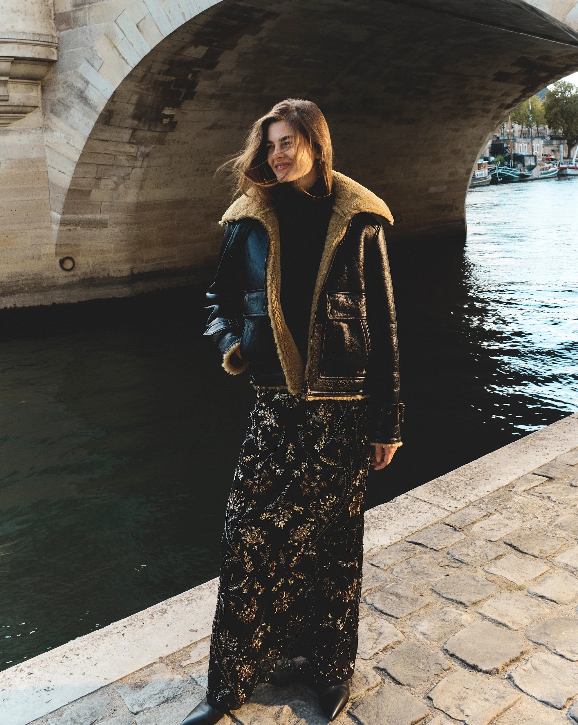 Medina Floral-Embellished Maxi Skirt - Image 7