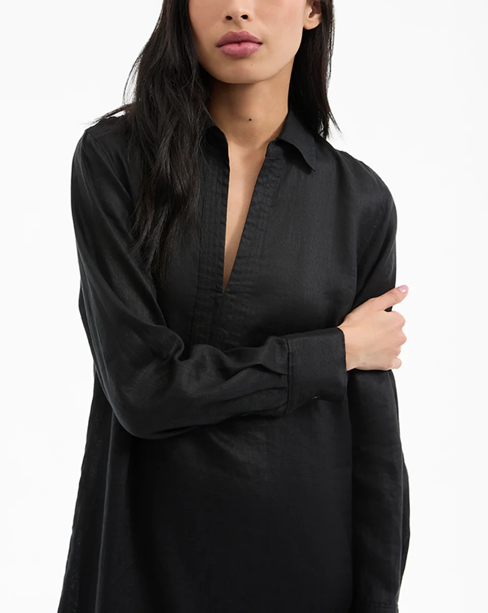 Moore Linen Maxi Dress - Image 2