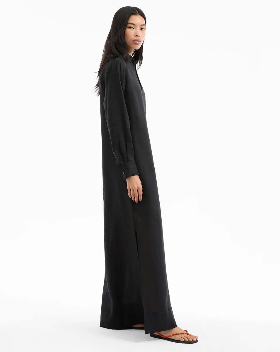 Moore Linen Maxi Dress - Image 3