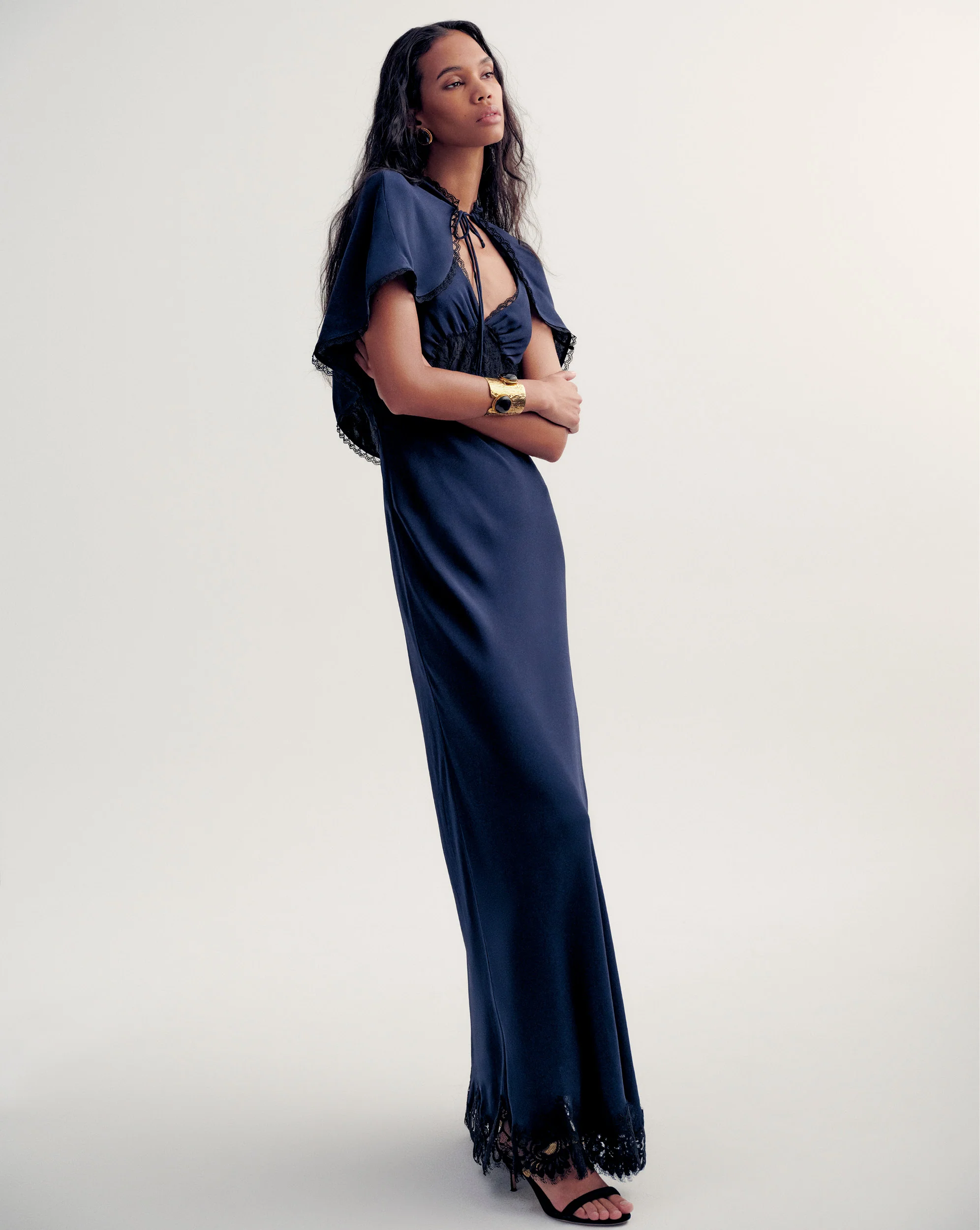 Muriel Lace-Trim Maxi Dress - Image 7