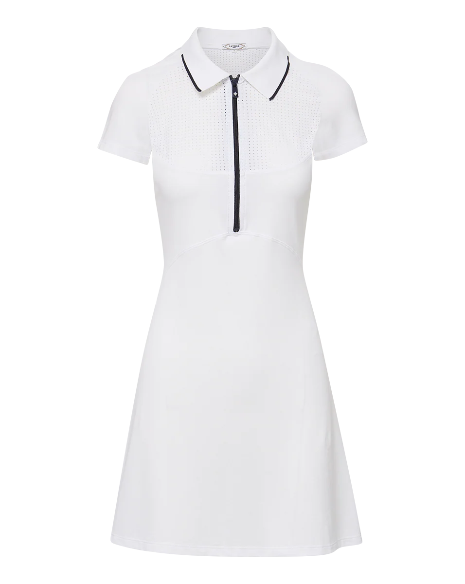 Performance Mesh Polo Dress - Image 6