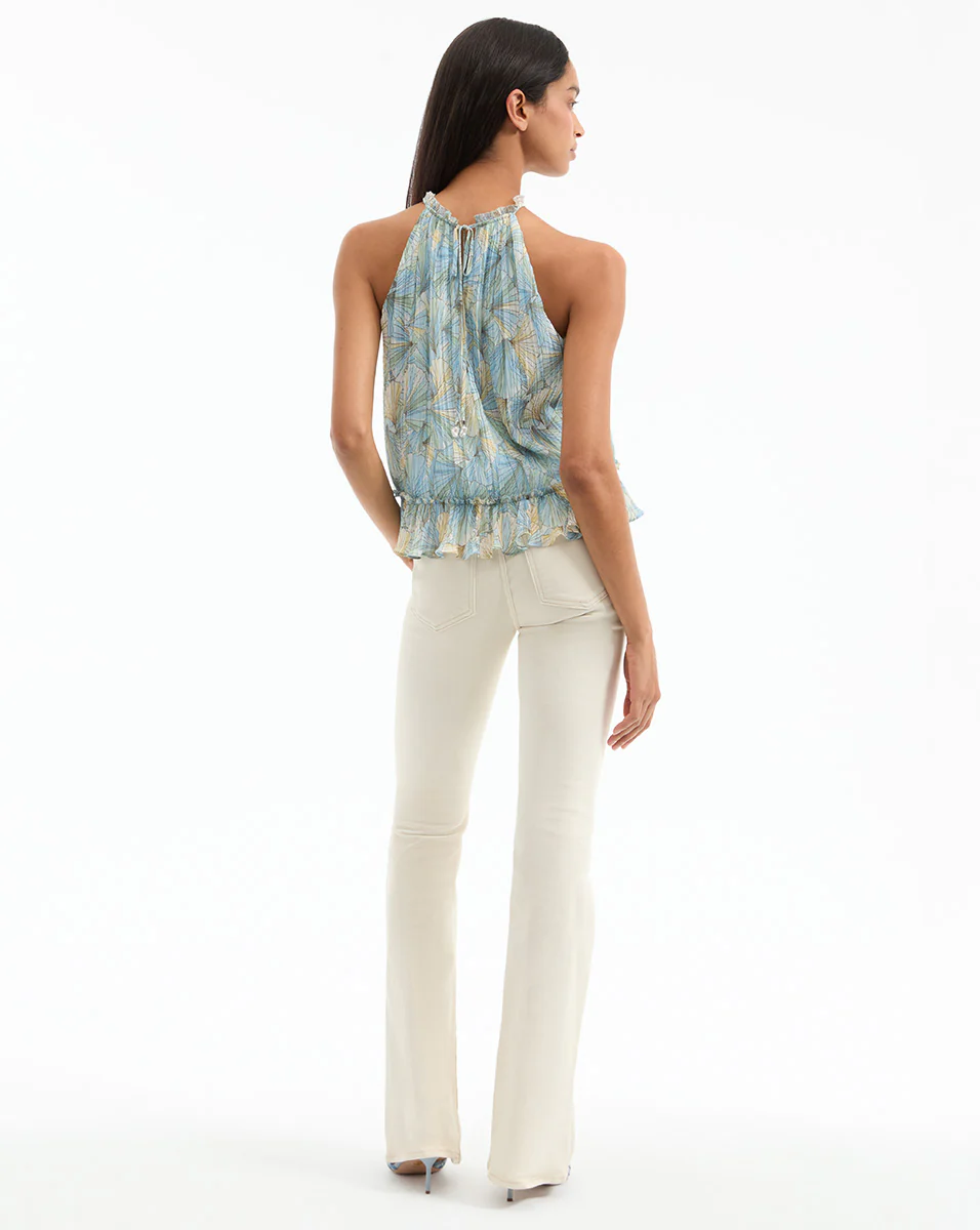 Renee Pleated Halter Top - Image 4