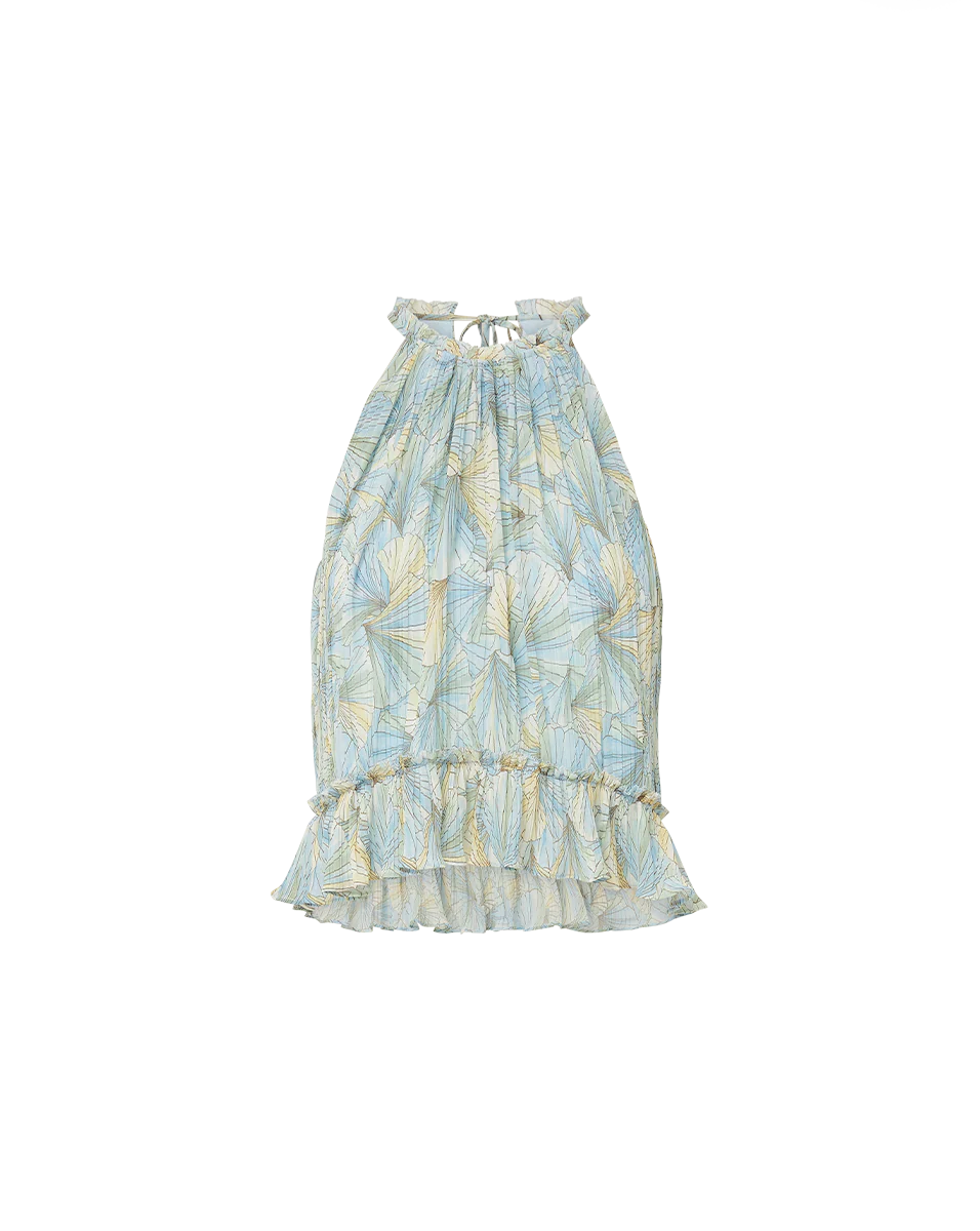Renee Pleated Halter Top - Image 7