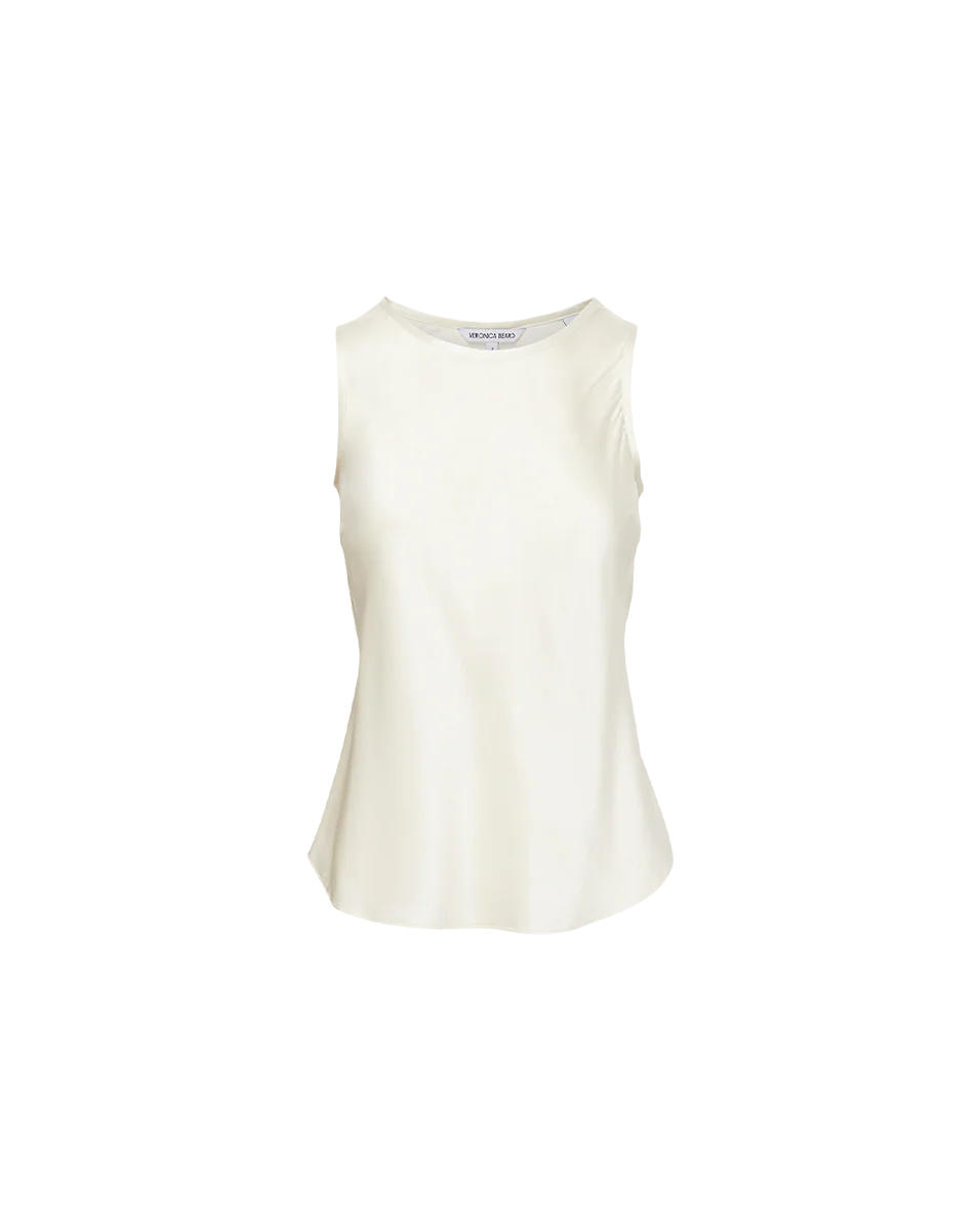 Sabrina Stretch-Silk Tank - Image 6