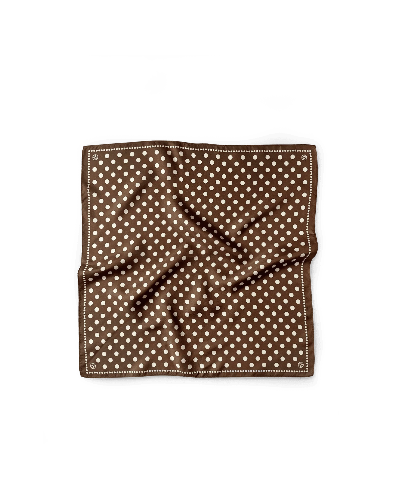 Silk Polka Dot Scarf - Image 2